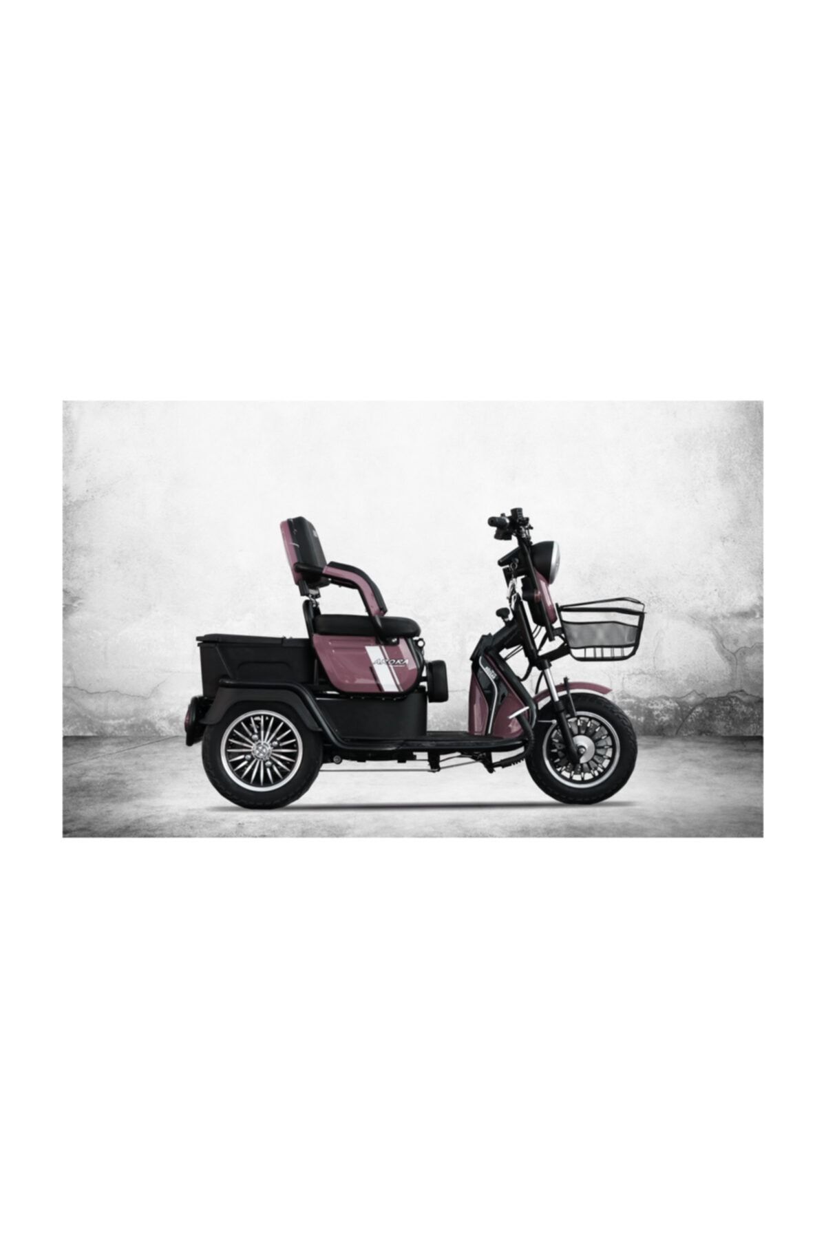 Arora Tdr41-z Rüzgar Üç Tekerlekli Elektrikli Motosiklet-pembe