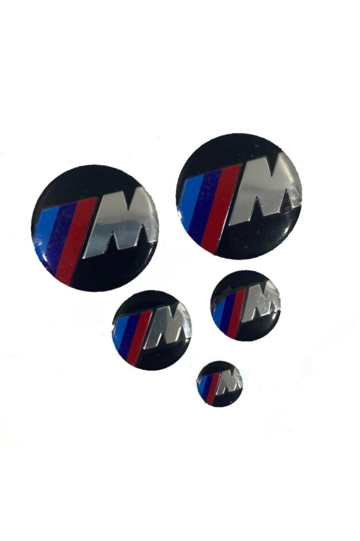 Techmaster Bmw M Logo Seti 5 Parça Dekoratif