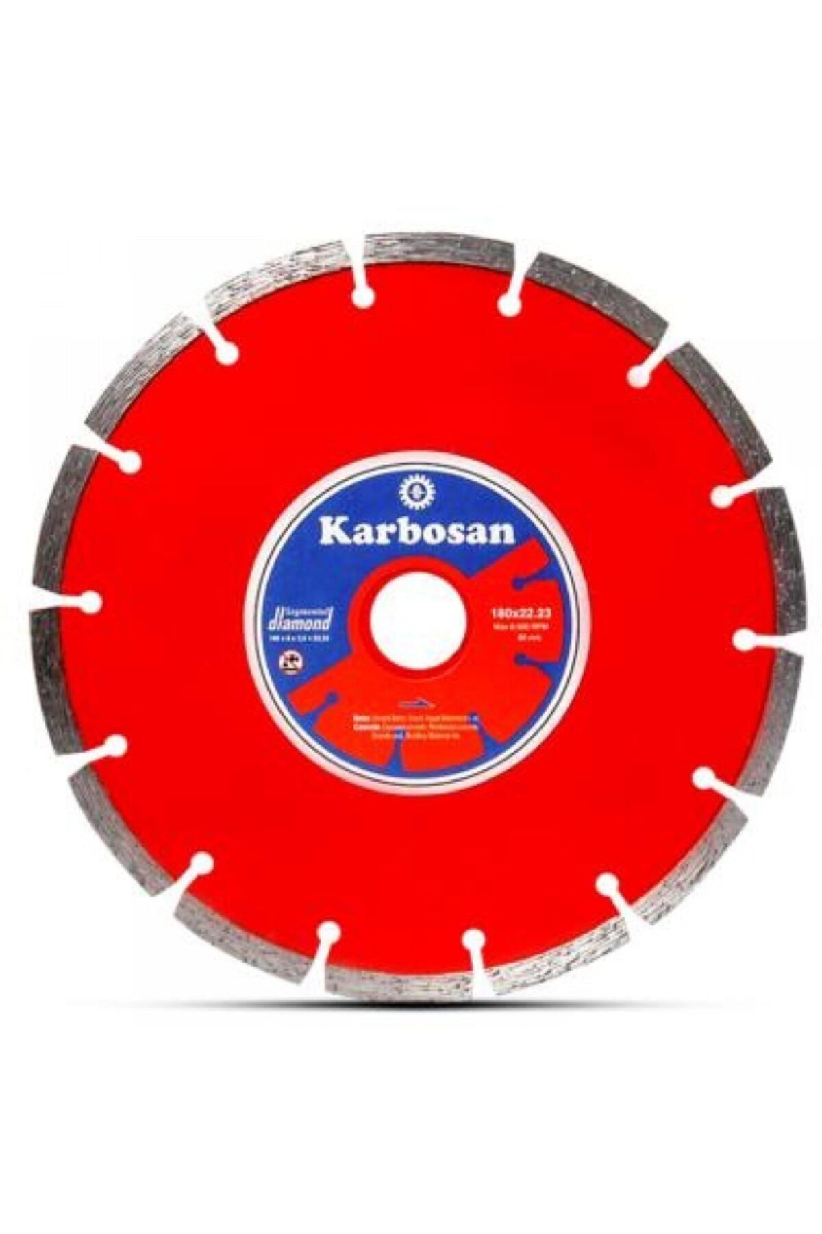 KARBOSAN 180x2,2x22 50120 Segmentli Beton Kesici Kırmızı