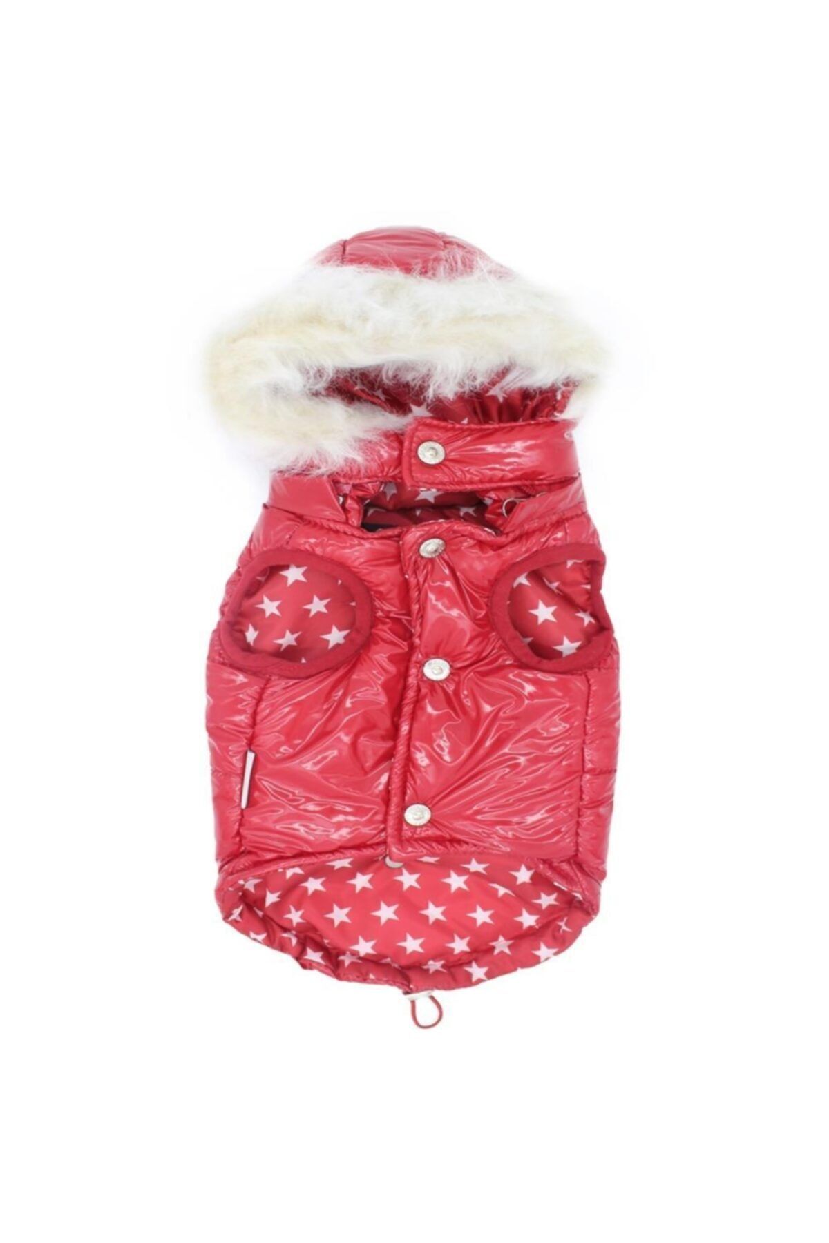 Pawstar Kırmızı Moncler Yelek Kedi Köpek Yelek Kedi Köpek Kıyafeti