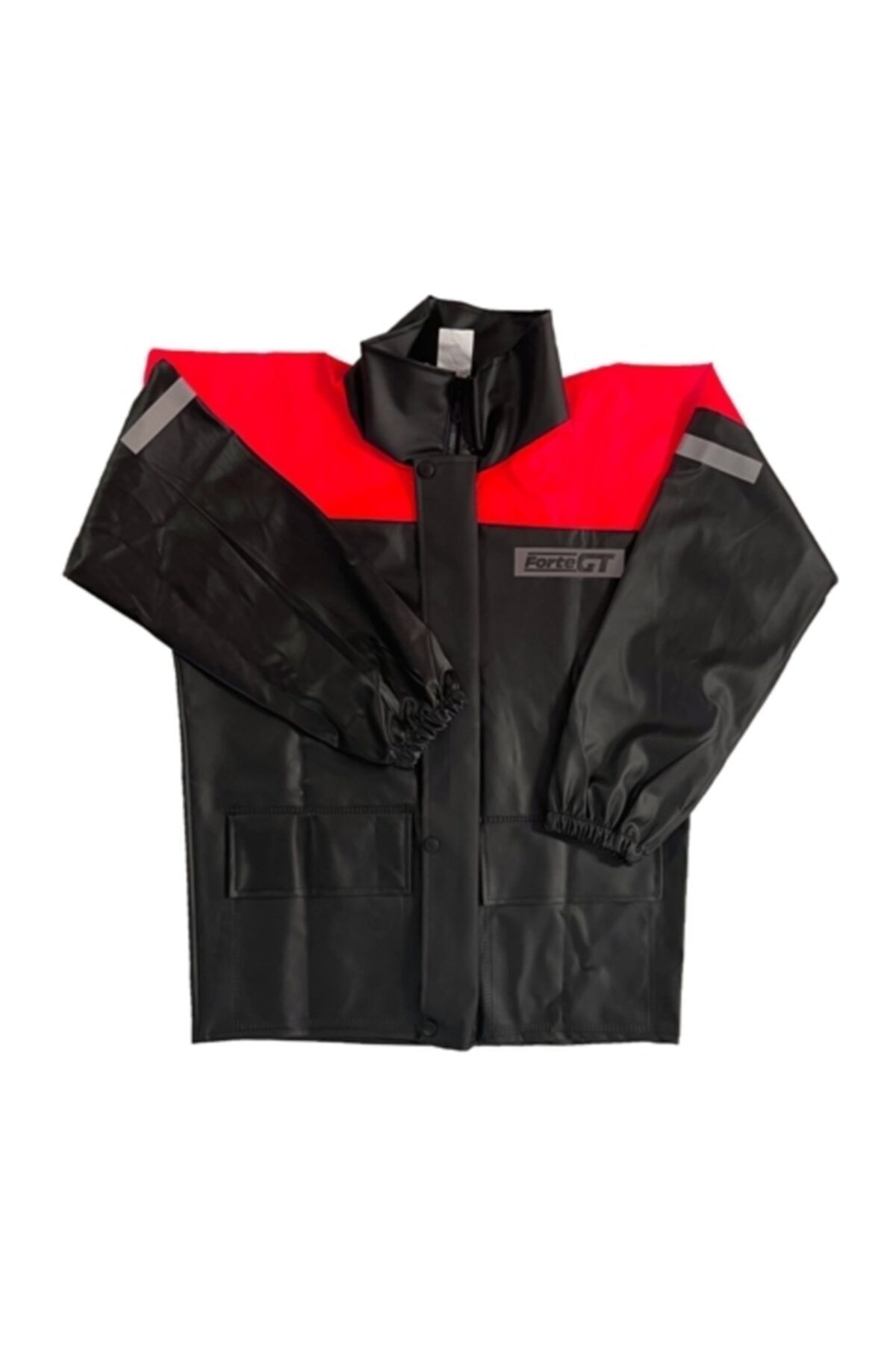 Forte GT 1134 Pvc Cepli Kırmızı Motosiklet Yağmurluk Takım