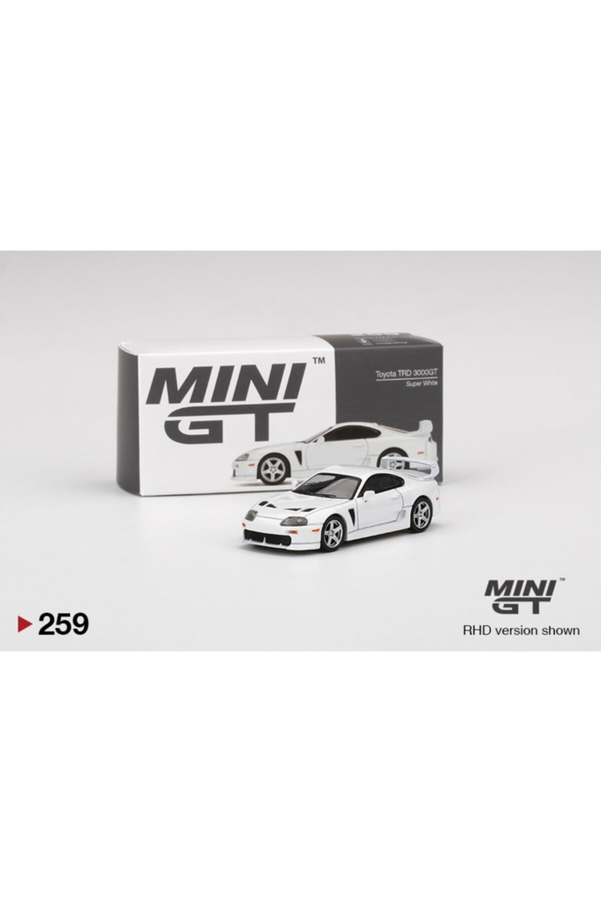 mini gt Toyota Trd 3000gt Beyaz 1:64 Model Araba