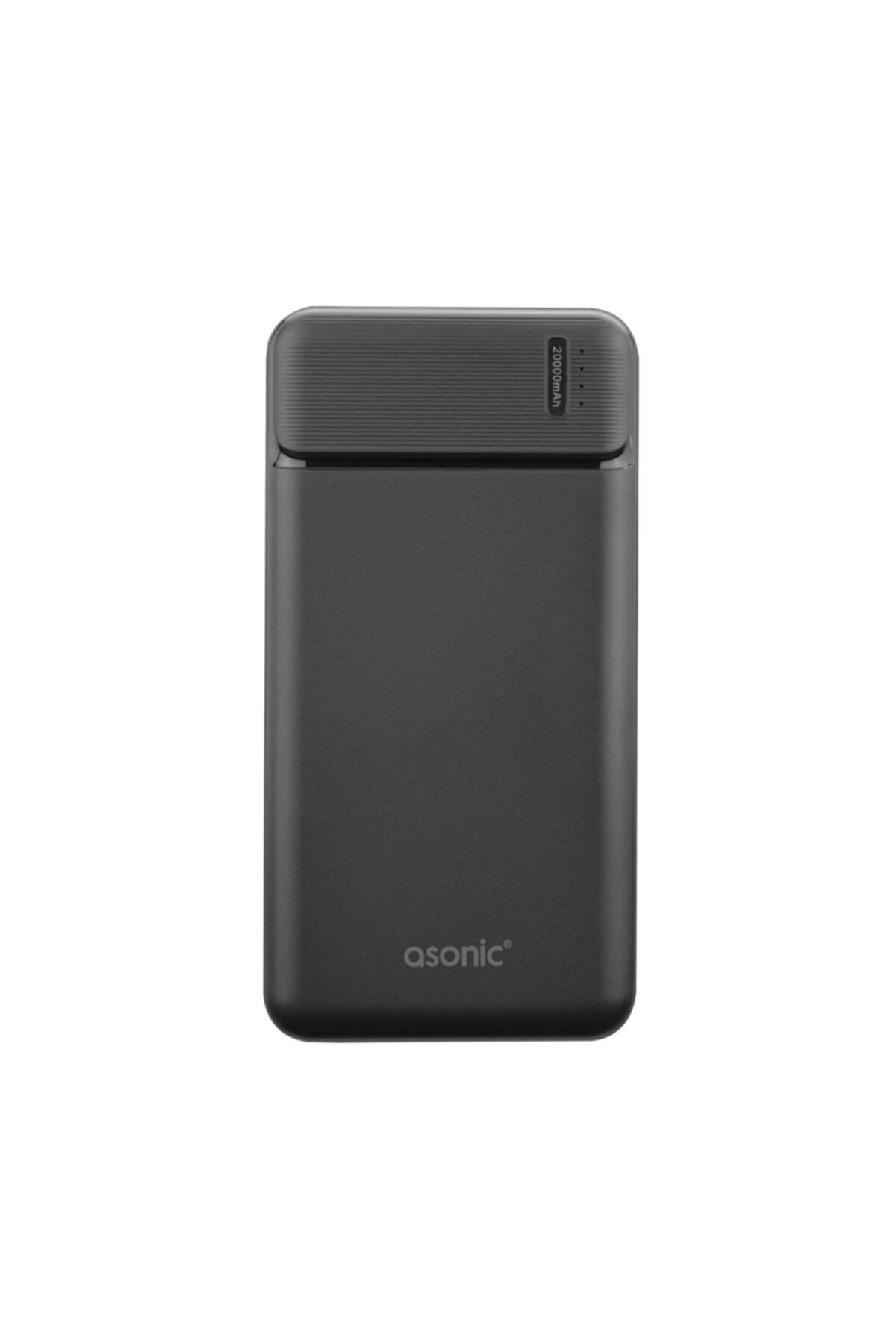 Asonic As-p20 20000mah 2*usb Output Powerbank Siyah Taşınabilir Pil Şarj Cihazı