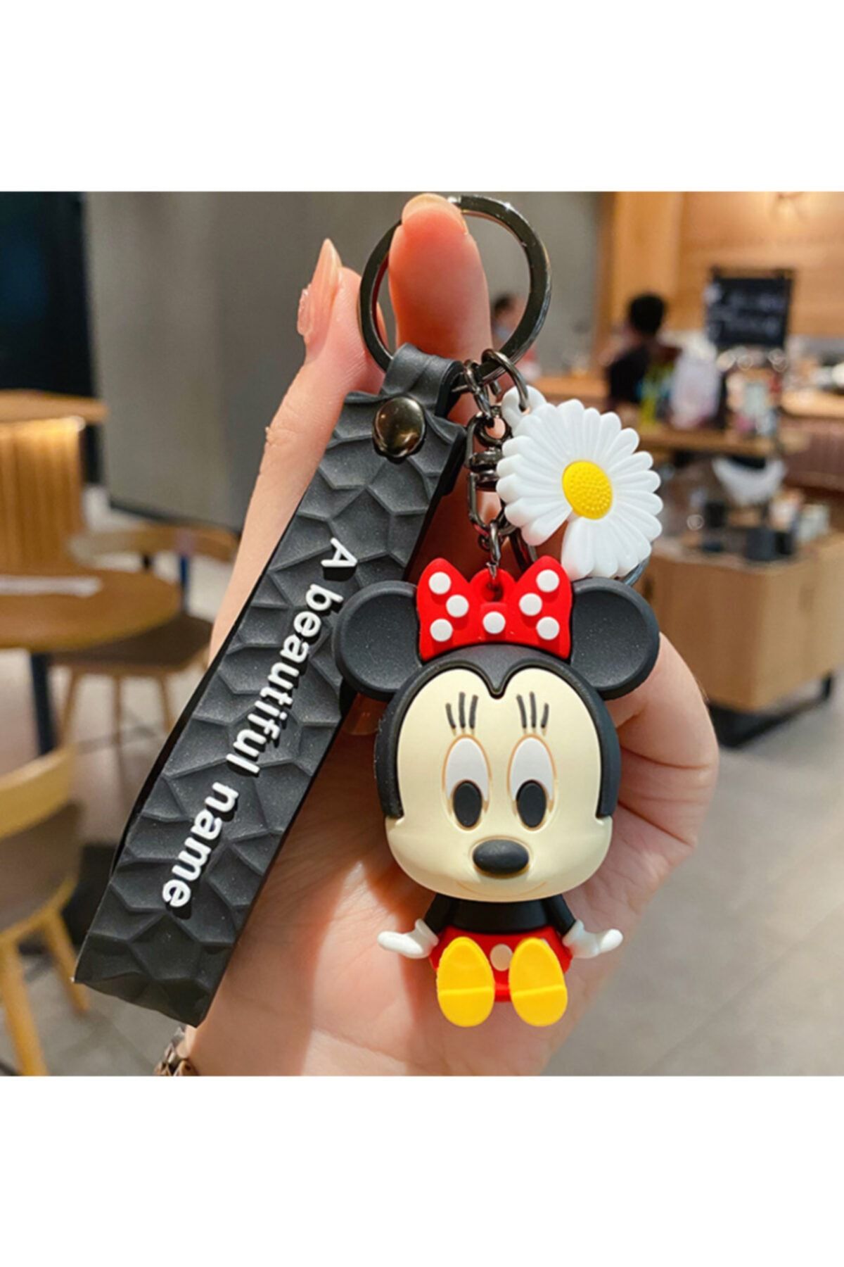520DİZAYN Mickey Minnie Mouse Anahtarlık