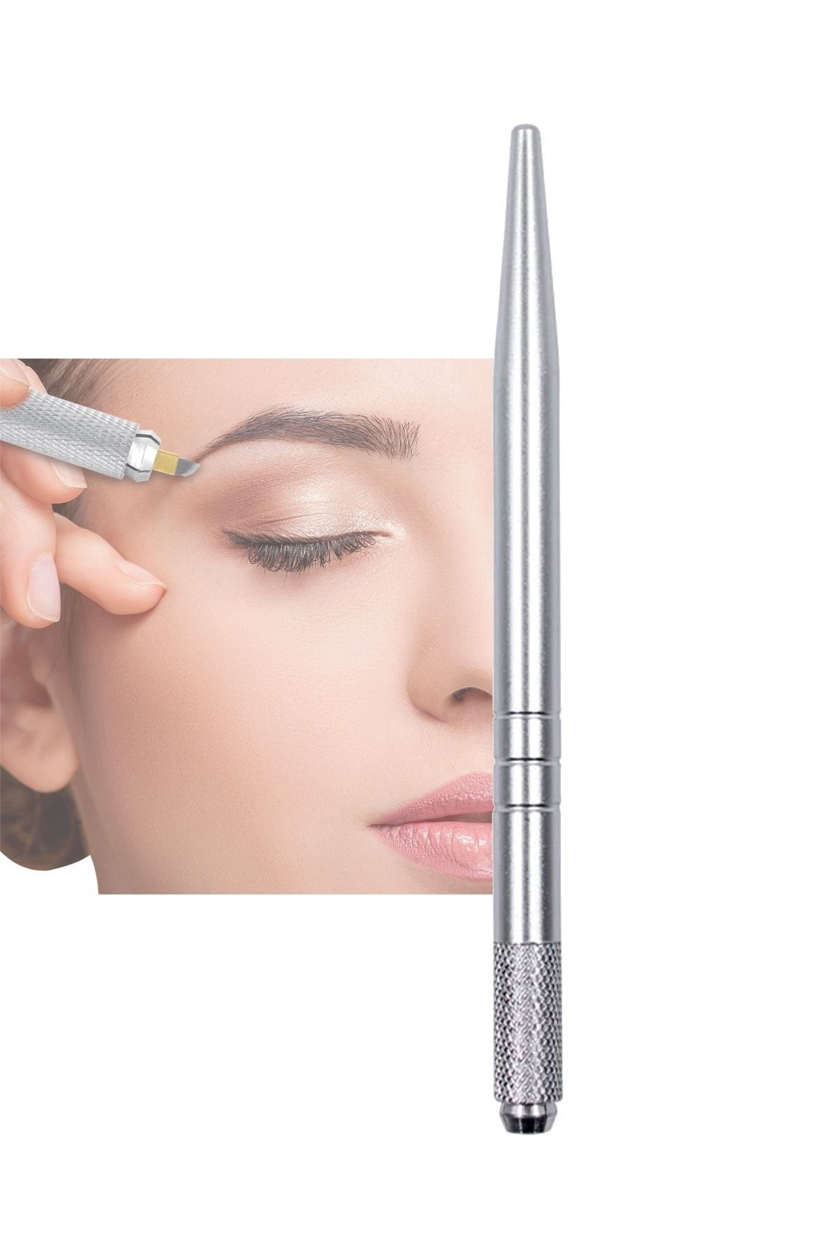 SYS Çelik Microblading Kalemi Kalıcı Makyaj Uygulamaları
