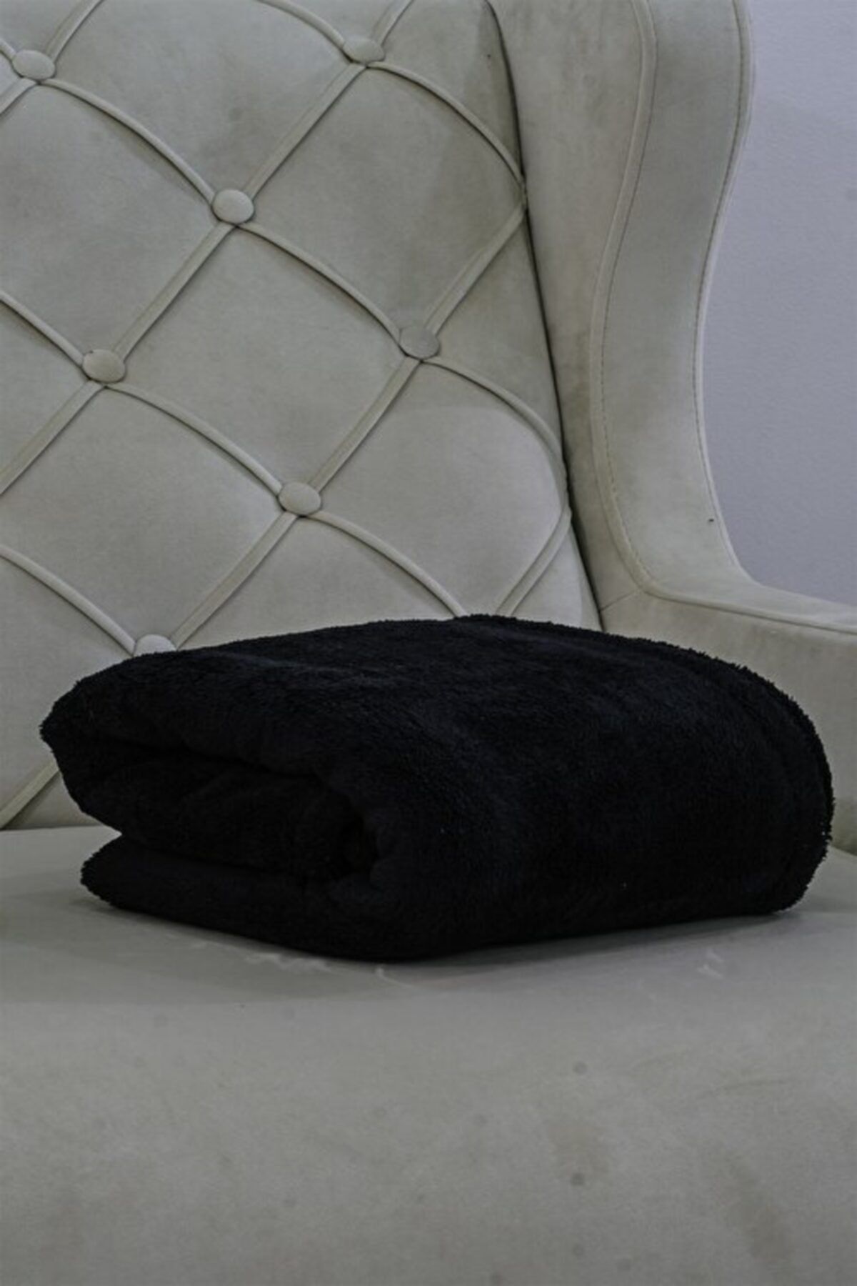 Mulberry Wellsoft Battaniye, Televizyon Battaniyesi,peluş, Polar Battaniye,çift Kişilik 220*230 Siyah