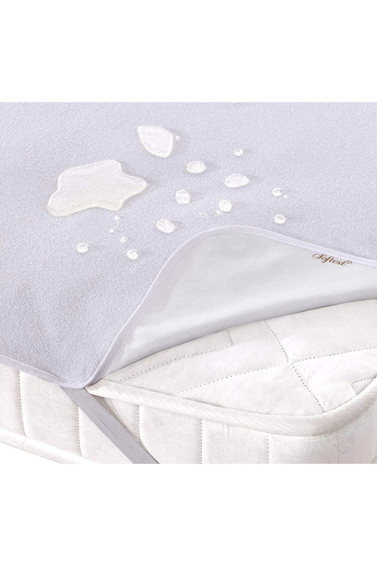 Softest 70x140 Micro Pamuk Sıvı Geçirmez Bebek Alezi, Çocuk Alezi, Sıvı Geçirmez Bebek Yatağı Koruyucu