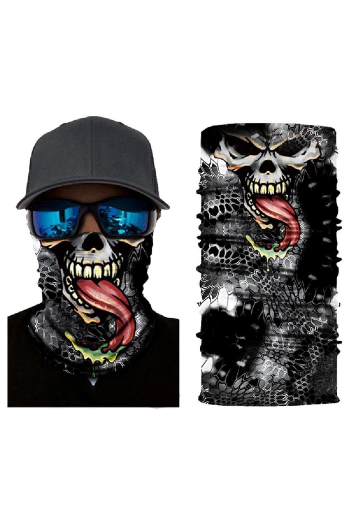 Knmaster Vex Buff Bandana Boyunluk Maske Saç Bandı 5'li Paket