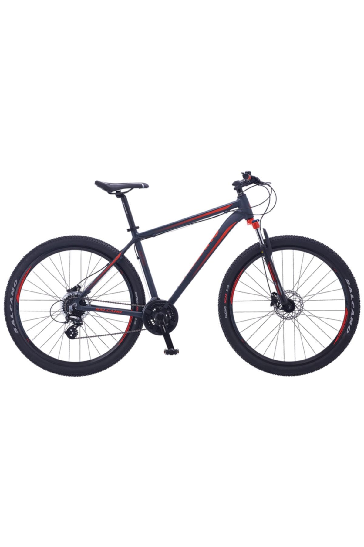 Salcano Astro 29 V Fren Shimano Altus 24 Vites 19' Dağ Bisikleti Antrasit Gri Kırmızı