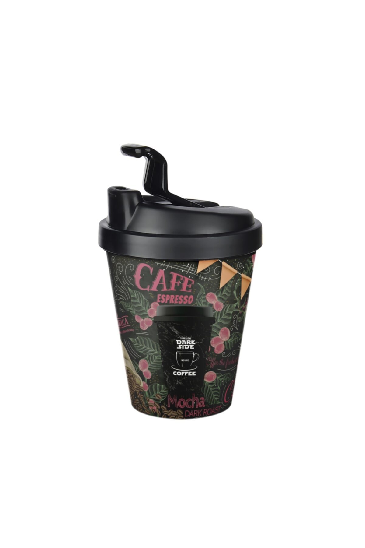 Titiz Plastik Motto Termo Çift Katlı Termos 2li Set 400ml