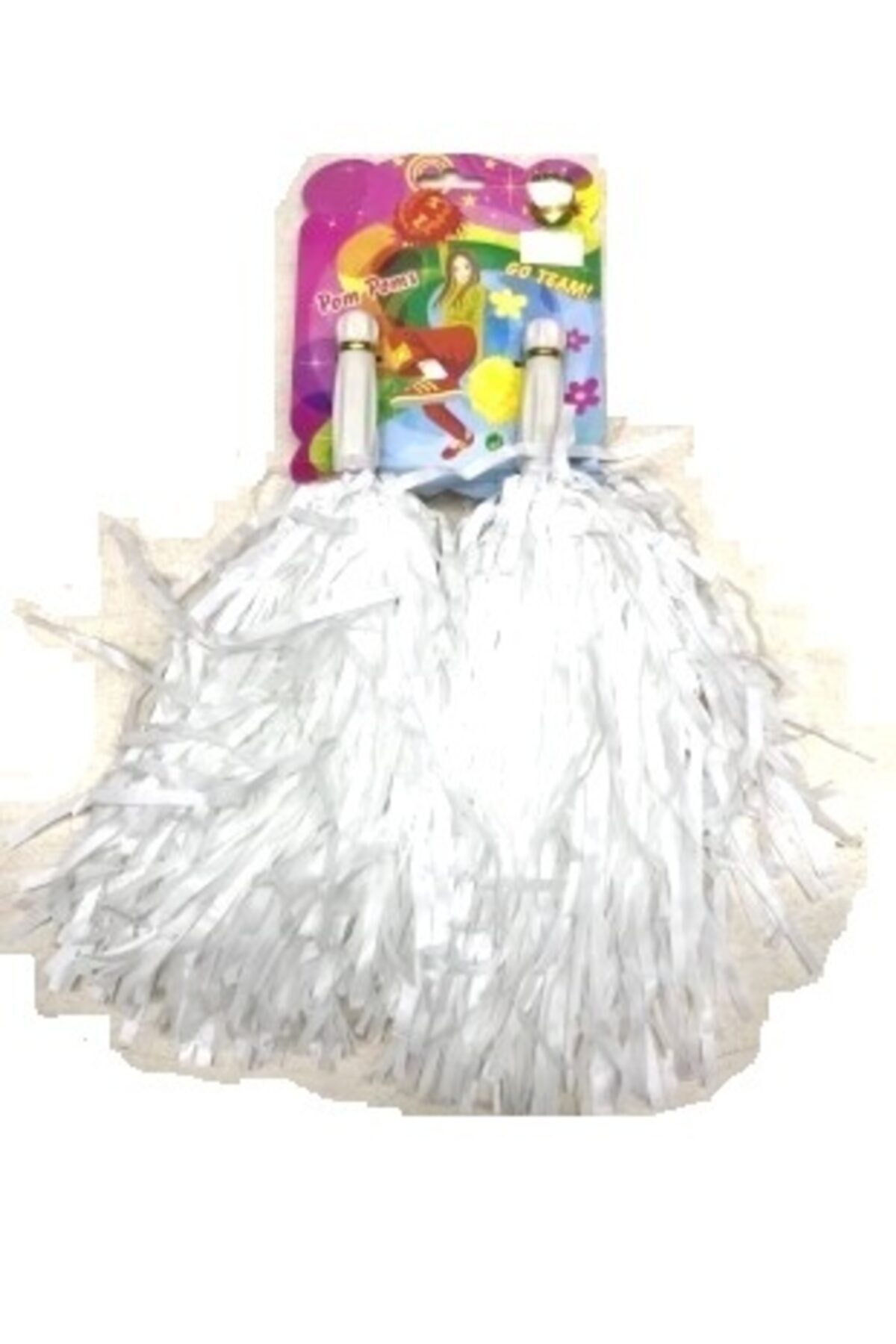 Hayal Sepeti Beyaz Amigo Ponpon 10 Çift