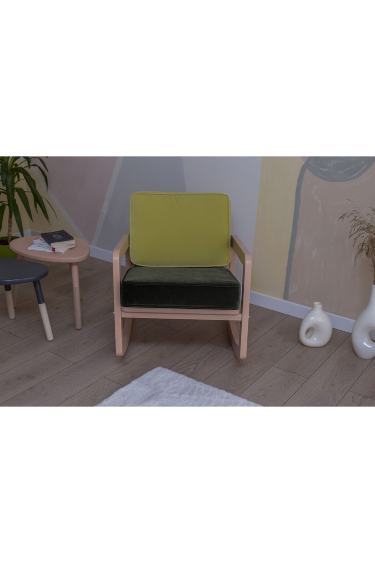 Quppa Home Yepyeni Sallanan Iskandınav Berjer