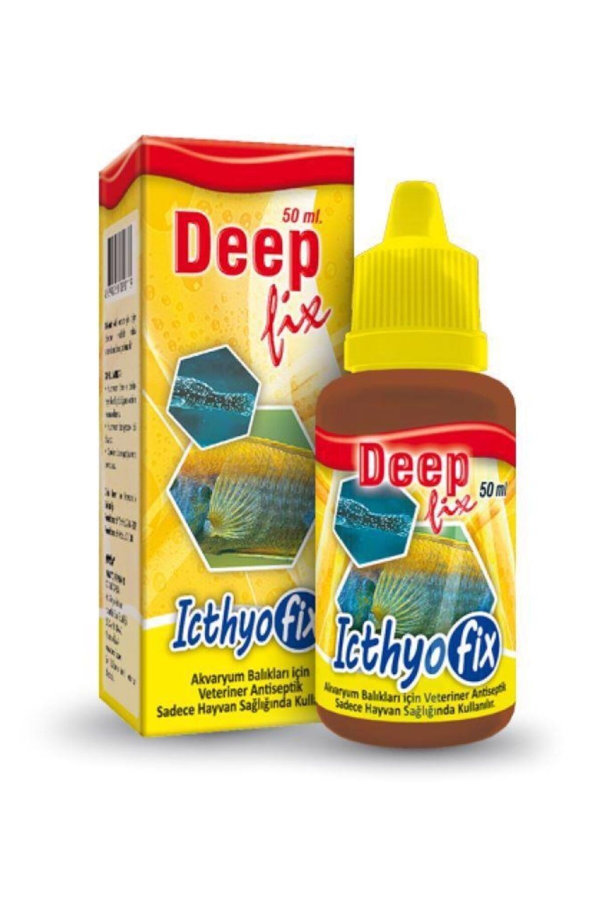 Deep Fix Ichthyofix Akvaryum Balıkları Için Deri Losyonu 50 Ml