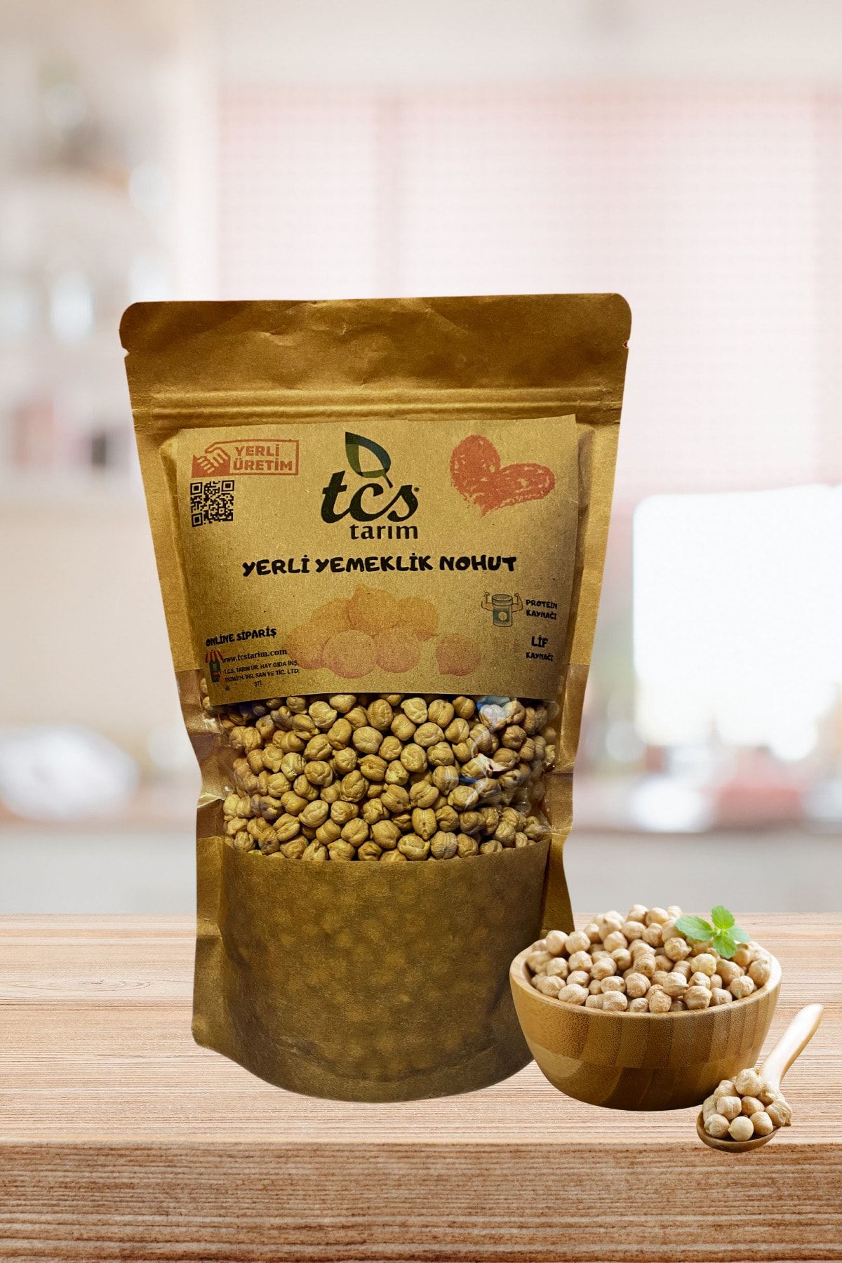 TCS TARIM Yerli Yemeklik Nohut 1 kg