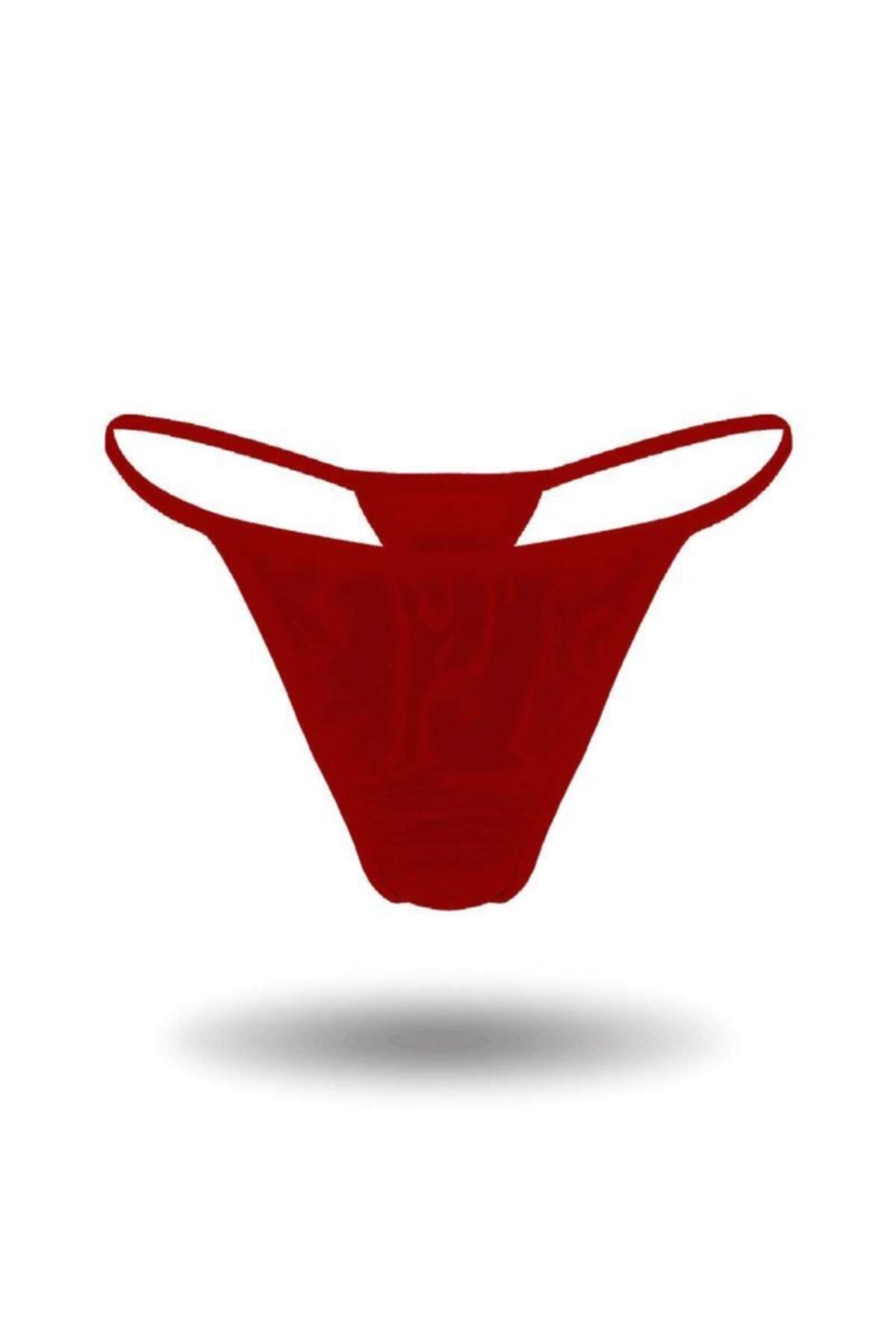 mylady Kadın Seksi Tanga-string-saten 5 Li Külot Takım
