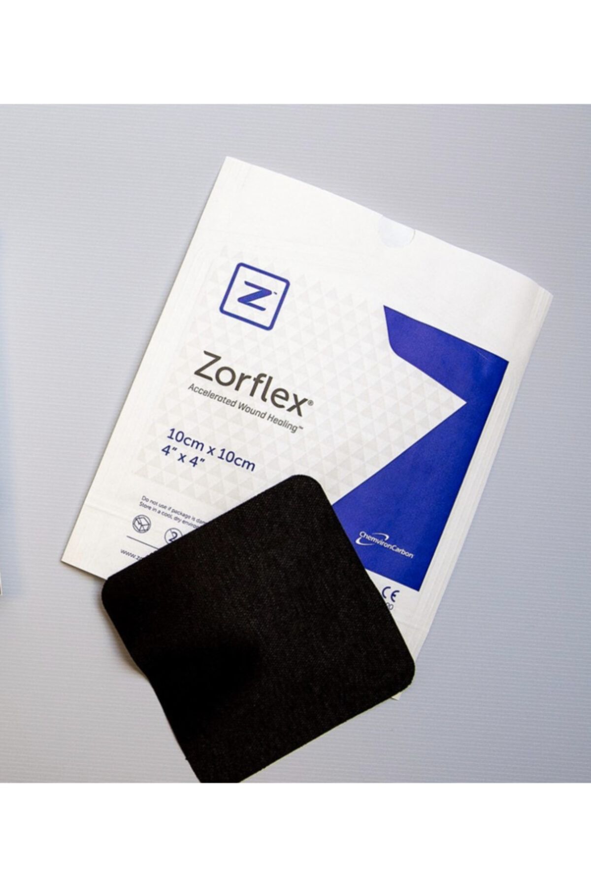 ZORFLEX Doğal Antimikrobiyal Yara Örtüsü 10 cm x 10 cm (1 Adet)