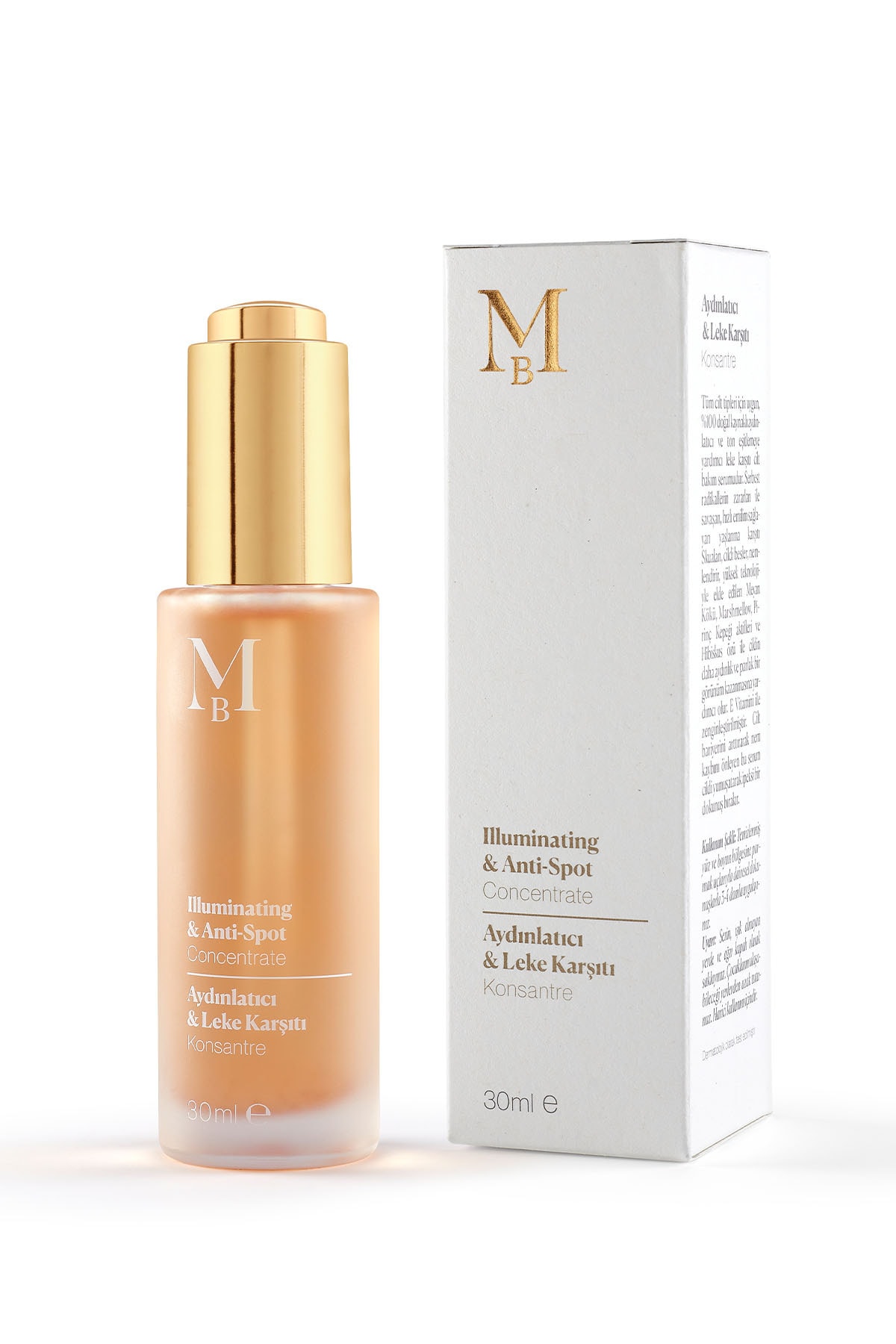 MİSBAHÇE Mb Aydınlatıcı Leke Karşıtı Konsantre 30 ml