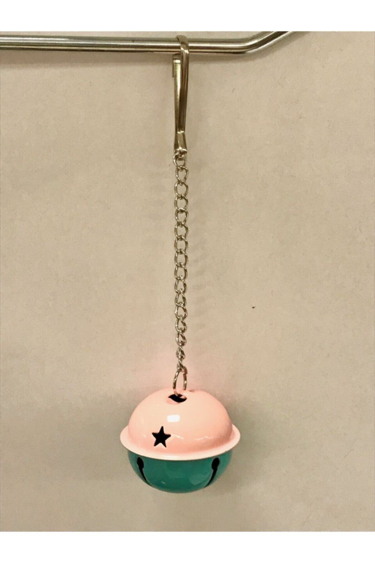 petdoor Zilli Oyuncak Kuş Kafes Aksesuarı Papağan Oyuncağı Çan Sesli