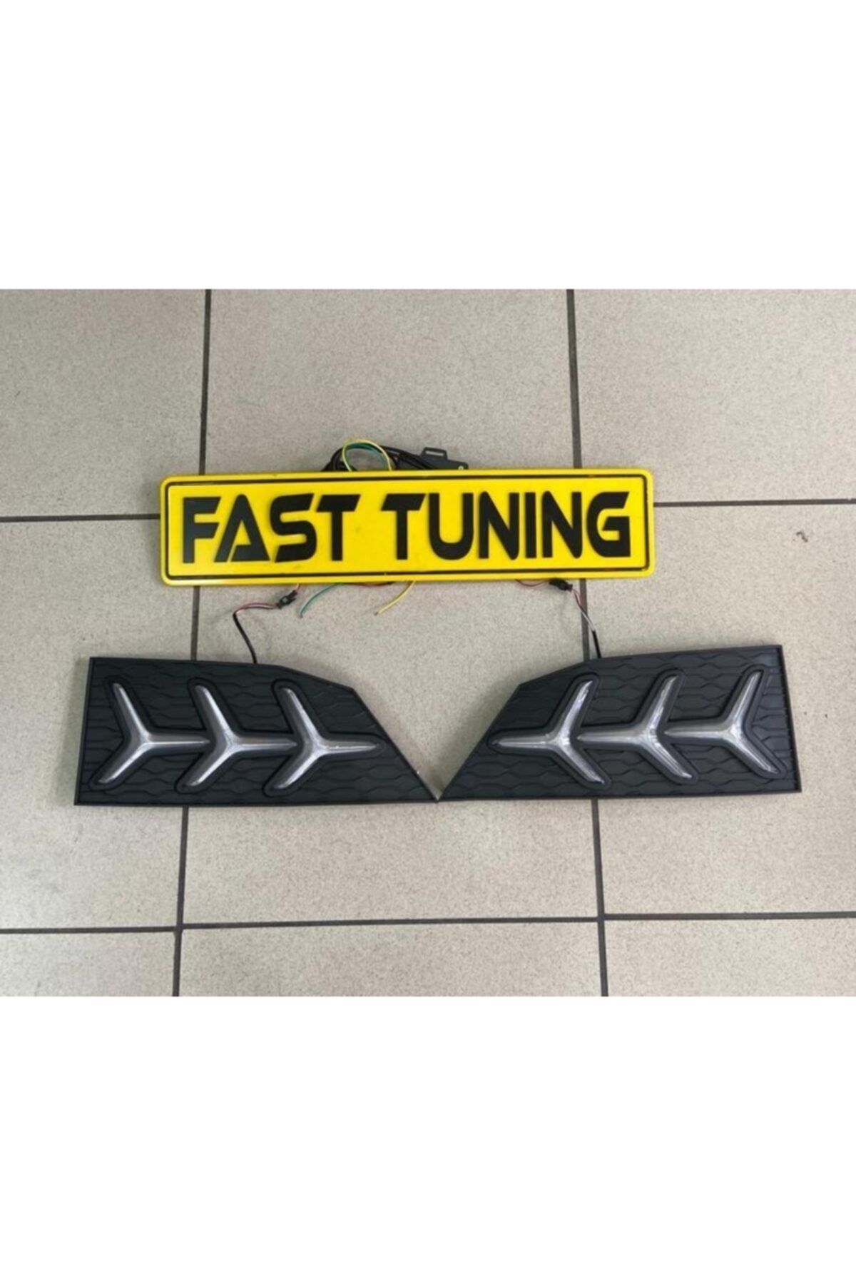 APEXİ 2020 Honda Civic Fc5 Y Model Beyaz Ve Sarı Renk Led Ön Sis Takımı