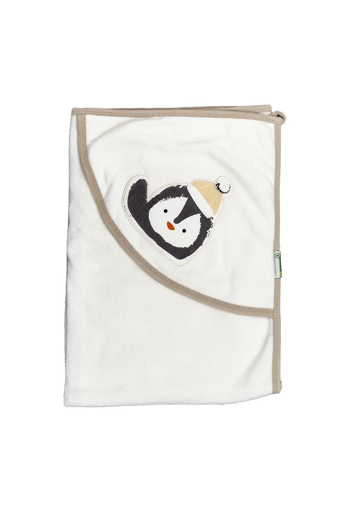 Biorganic Frozen Penguins Bebek Havlusu 85x90 Cm 66295