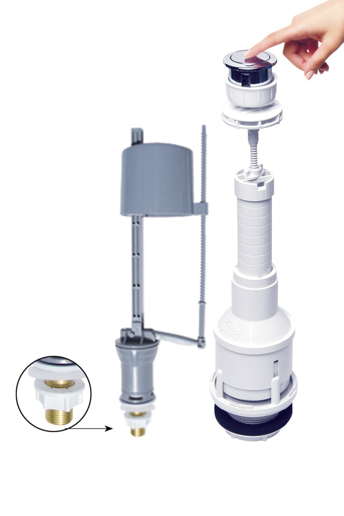 Mesem Tools Rezervuar Iç Takım Basmalı & Stoplu Çekmeli