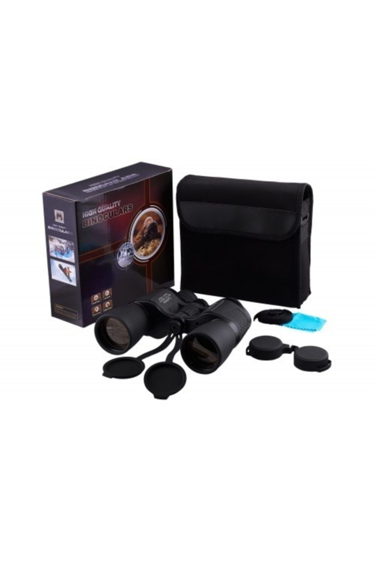 Mbois Prefesyonel Avcılık 7x50 Hd Görüş Geniş Açılı Prizma Bak4 Dürbün