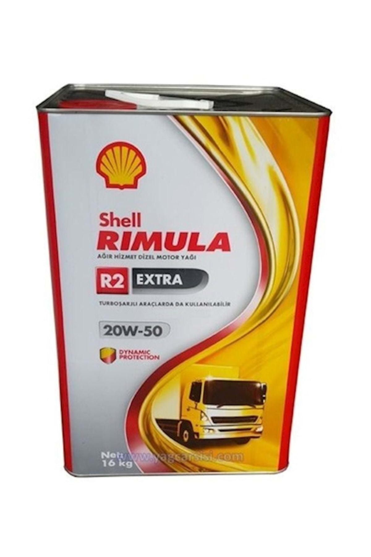 SHELL Rımula R2 20w50 16 Kg Teneke
