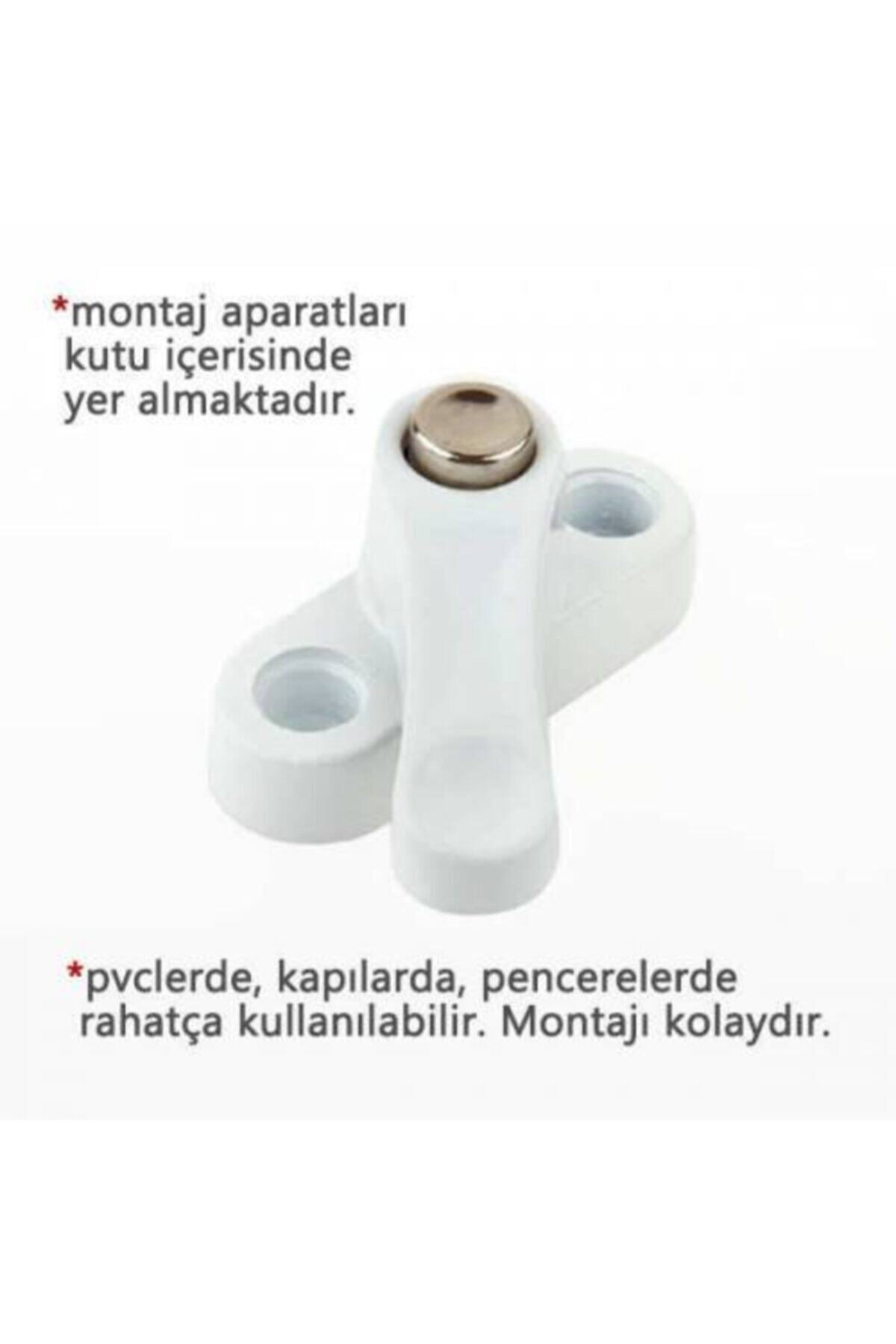 hepsitrendavm Pvc Kapı Pencere Emniyet Kilidi - Pimapen Kilidi - Çelik - 6 Adet