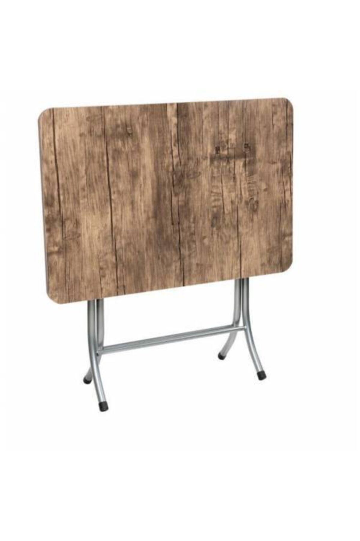 perdein 60x90 Antik Ceviz Katlanır Yemek Masası Mutfak Masası Bahçe Masası Balkon Masası