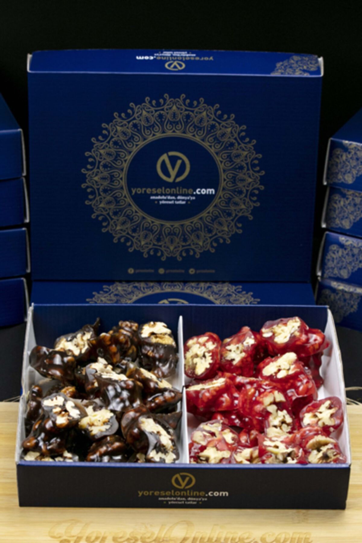 Yöresel Online Dutlu Narlı Köme Sucuk Karışık 1000 Gr