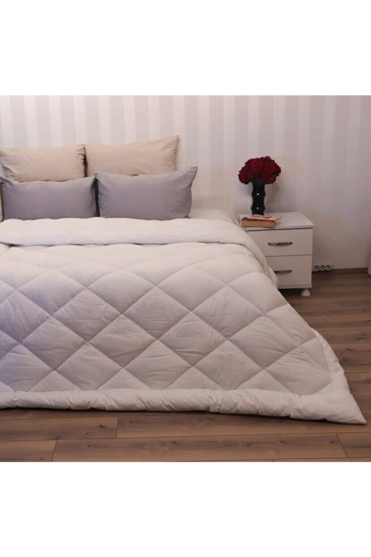 EncoHome Luxury Duvet, Kalın Yorgan, Pamuklu Kumaş, Antistatik (ELEKTİRİKLENME YAPMAZ)