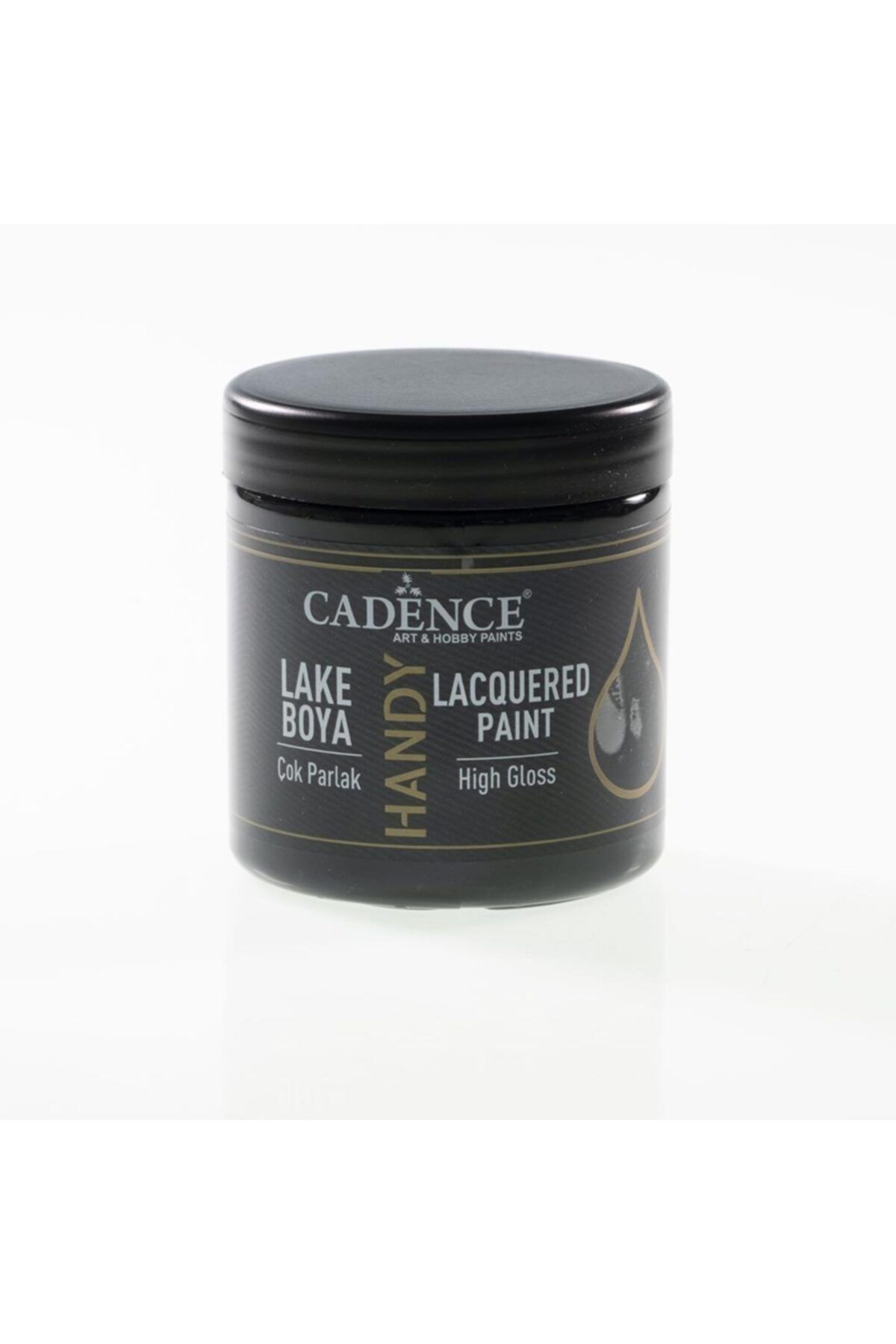 Cadence Handy Lake Boya Parlak 250ml 060 Siyah