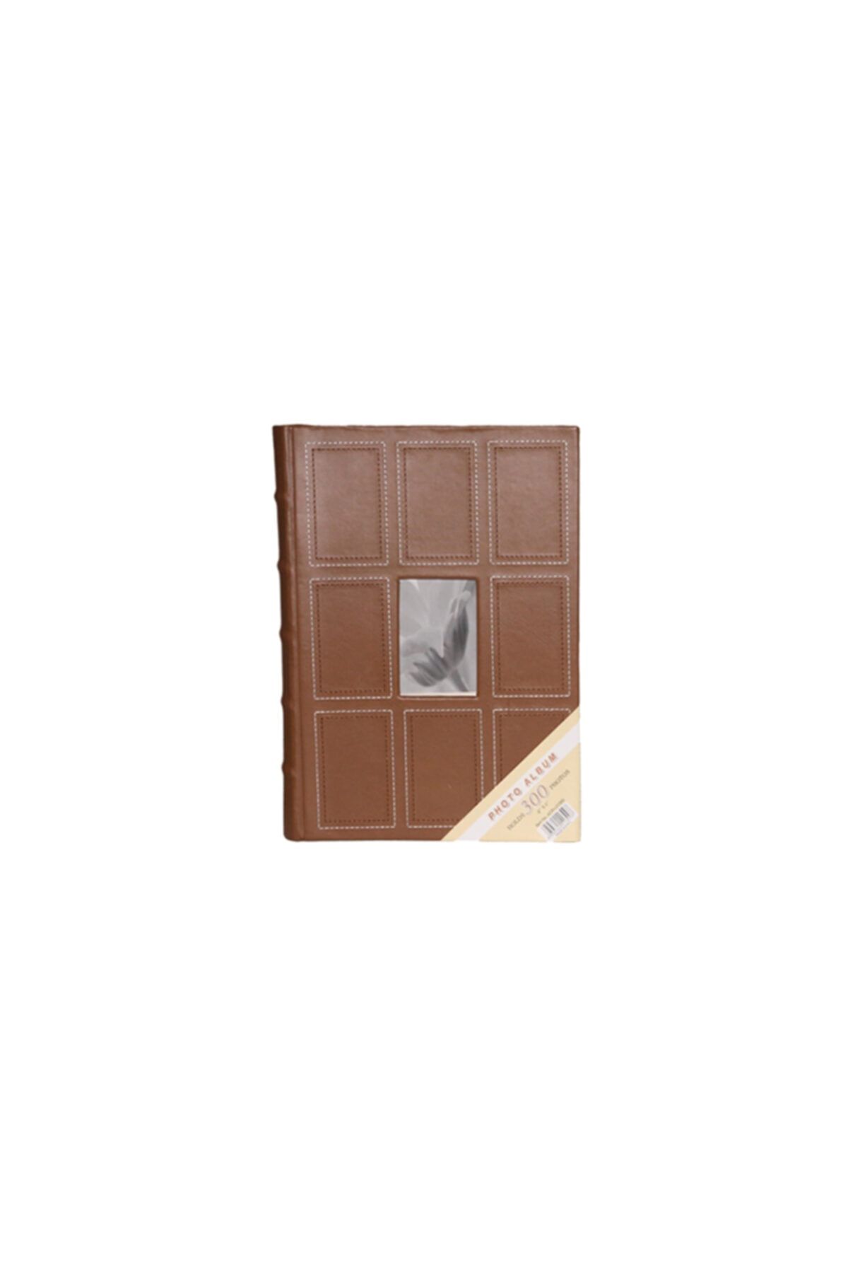 GünTech 10x15cm 300’lük Deri Lüx Fotoğraf Albümü Kahverengi Gnt-l01300
