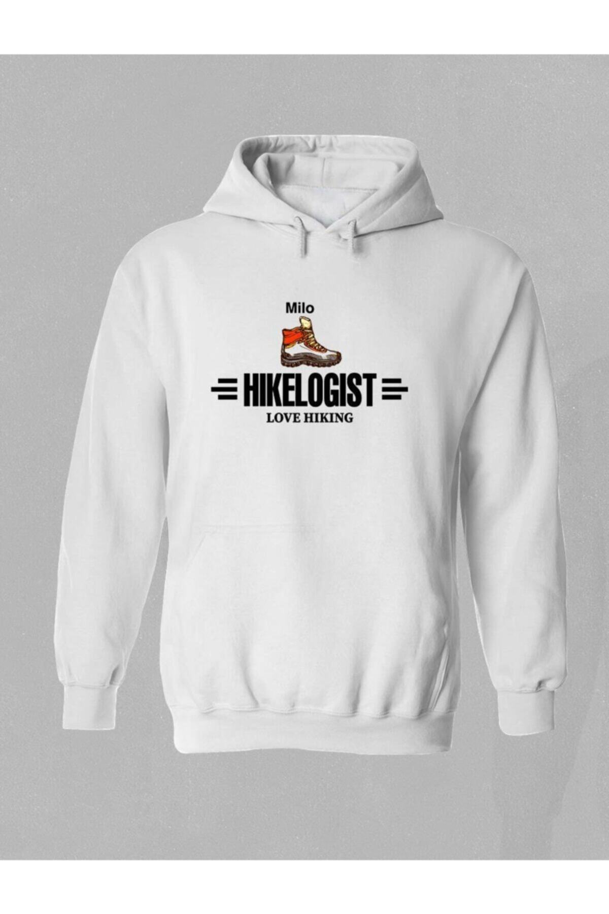 Milo Of Climbing Roseno Kamp Temalı Baskılı Kapşonlu Hoodie - W