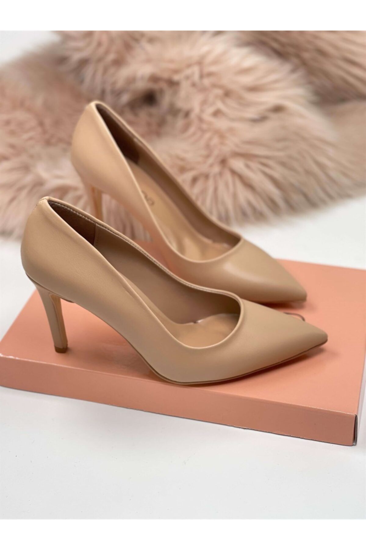 Sovrana Shoes Klasik Stiletto Ten