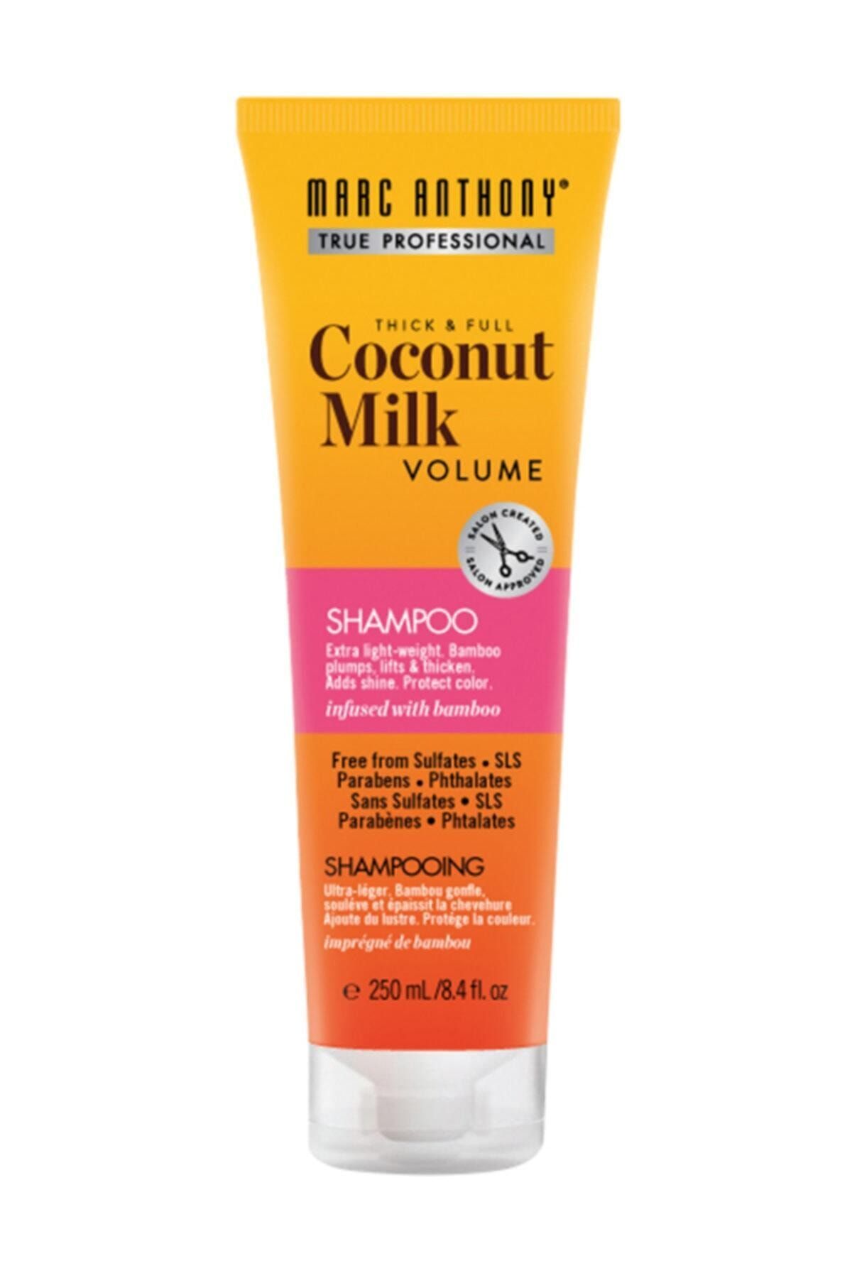 MARC ANTHONY Ince Telli Saçlar Için Dolgunlaştırıcı&kalınlaştırıcı Coconut Milk Şampuan 250 ml 621732531374