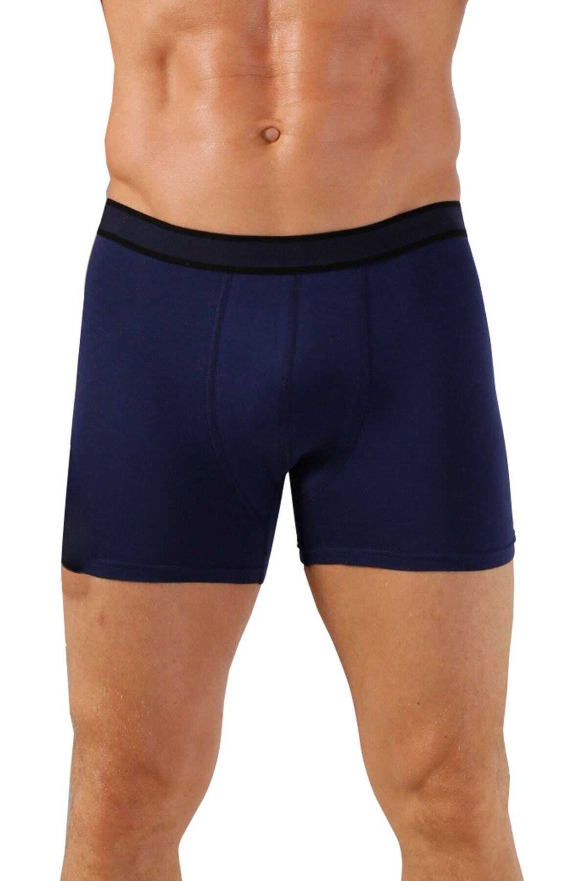 ÖZKAN underwear Özkan 11226 Erkek Pamuklu Likralı Boxer Şort