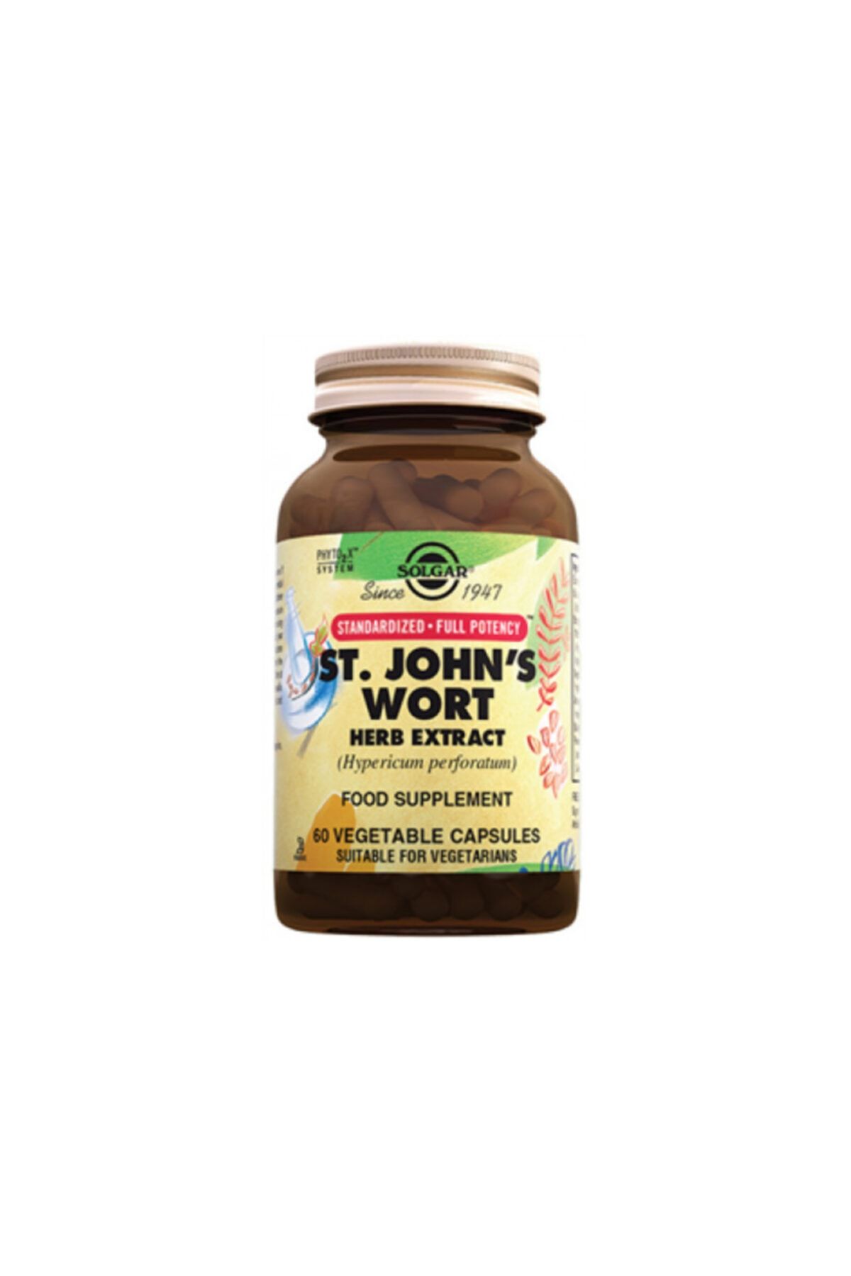 Solgar St.john's Wort Herb Extract 60 Kapsül