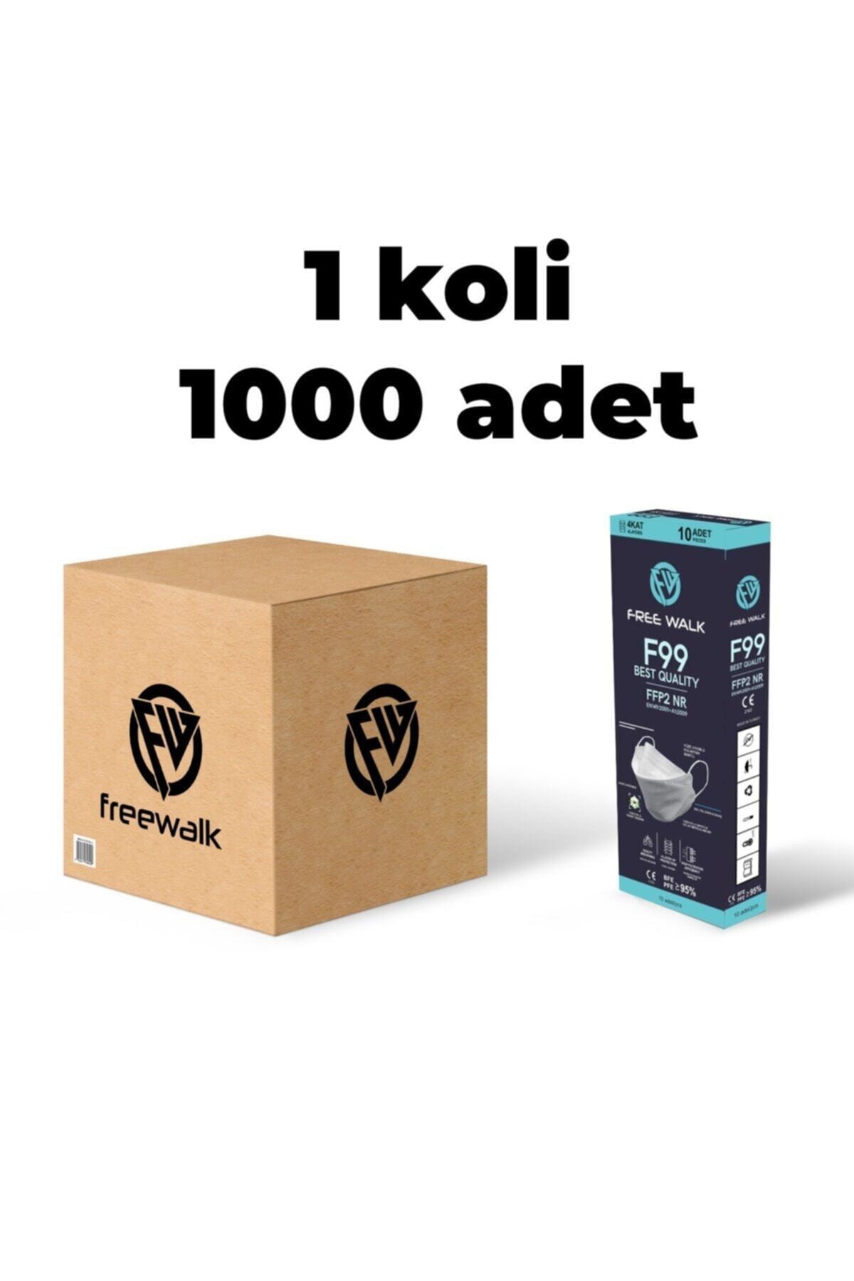 Free Walk Kore Tipi F99 Best Quality Kf94 Maske 1 Koli 1000 Adet