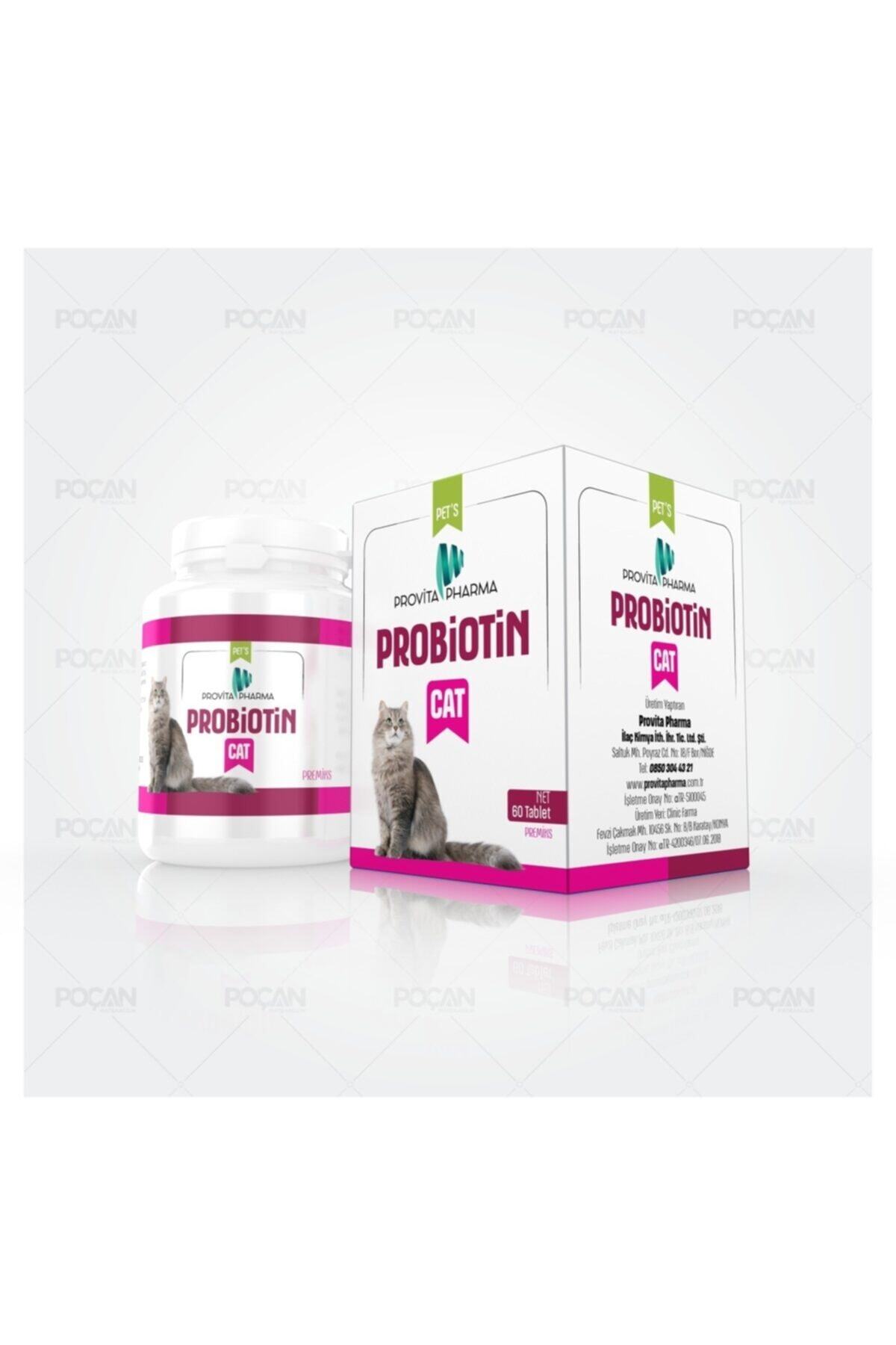 PROVİTA PHARMA Probiotin Cat Kediler Için Besleyici Tablet 60 Tablet