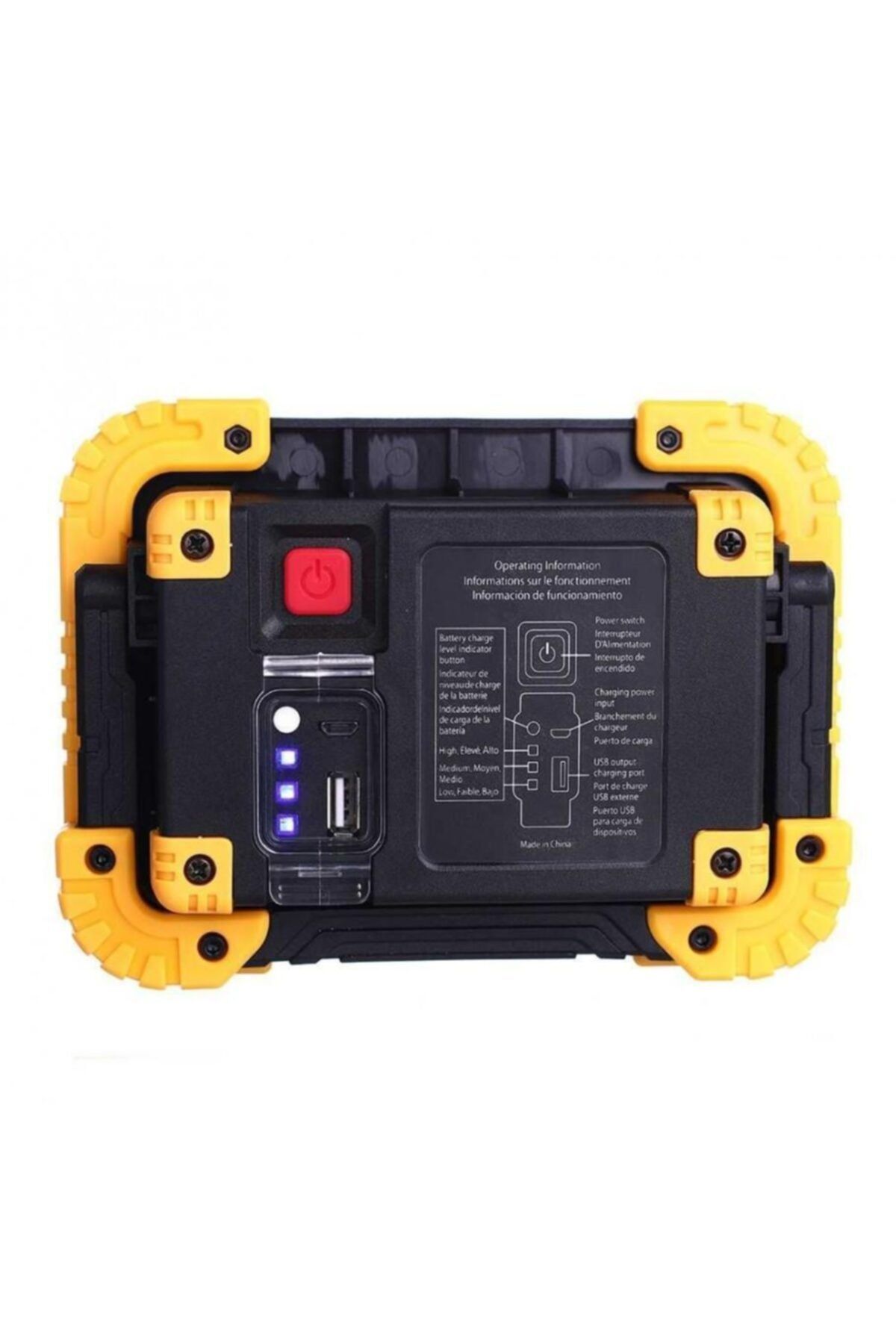EVDEKİCARSİİ 750 Lümen Powerbank Şarjlı Işıldak
