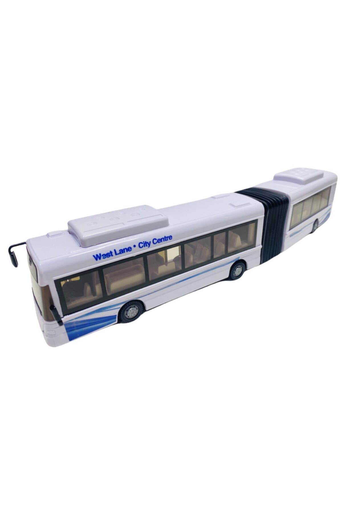 toysandmore Metrobüs Körüklü Oyuncak Otobüs 39 Cm Uzunluk