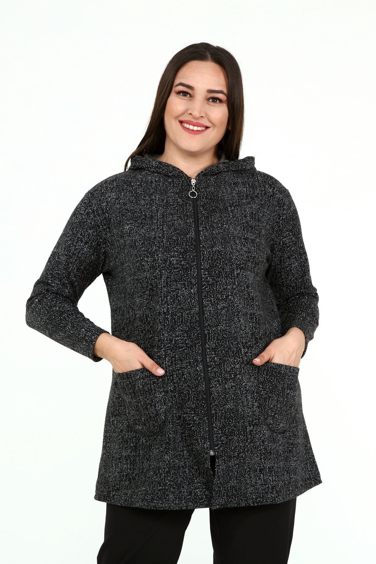 Moday Büyük Beden Sweatshirt 40a-1931