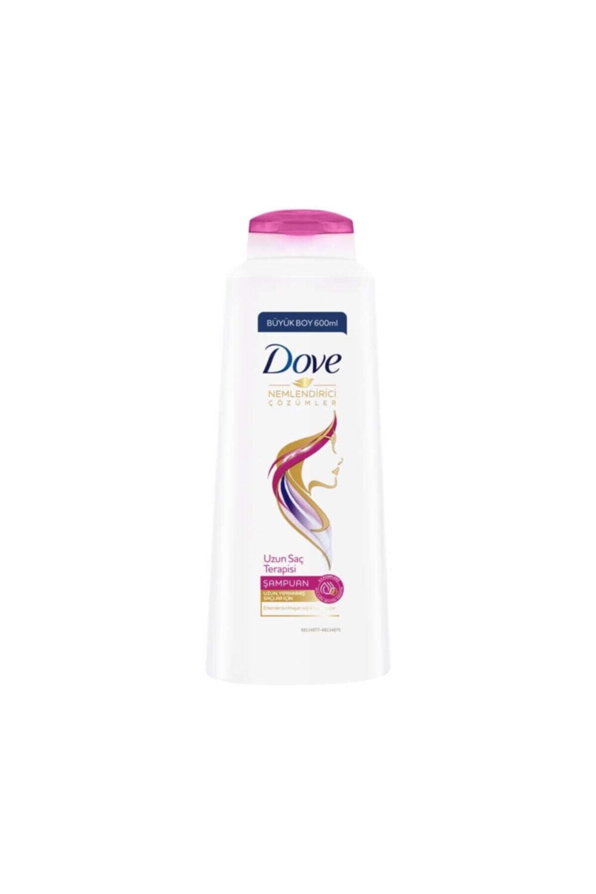 Dove Şampuan 600ml Uzun Saç Terapisi X 4 Adet