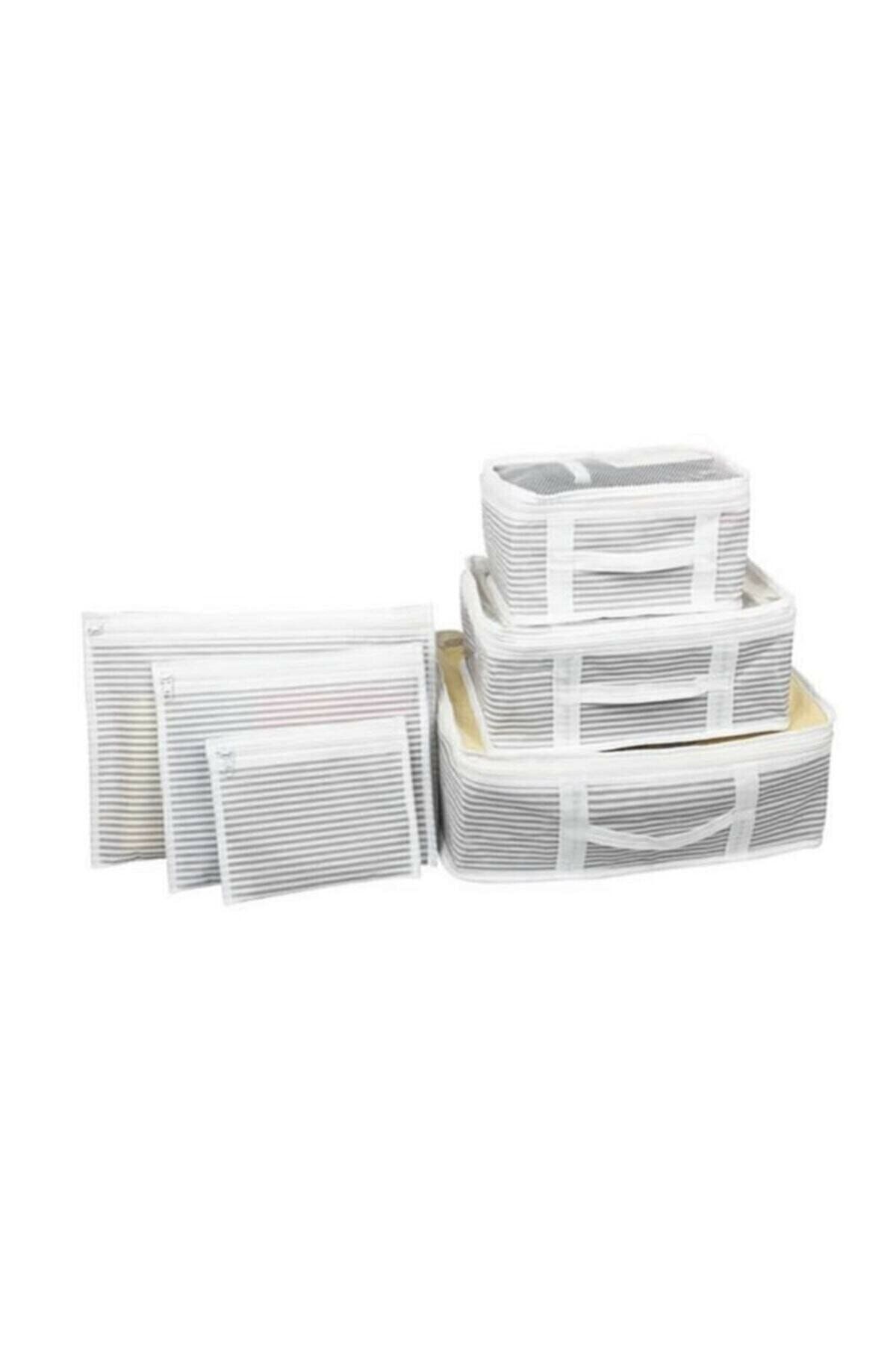 hepsitrendavm Anne Bebek Hastane Çantası Düzenleyici Organizer 6 Parça