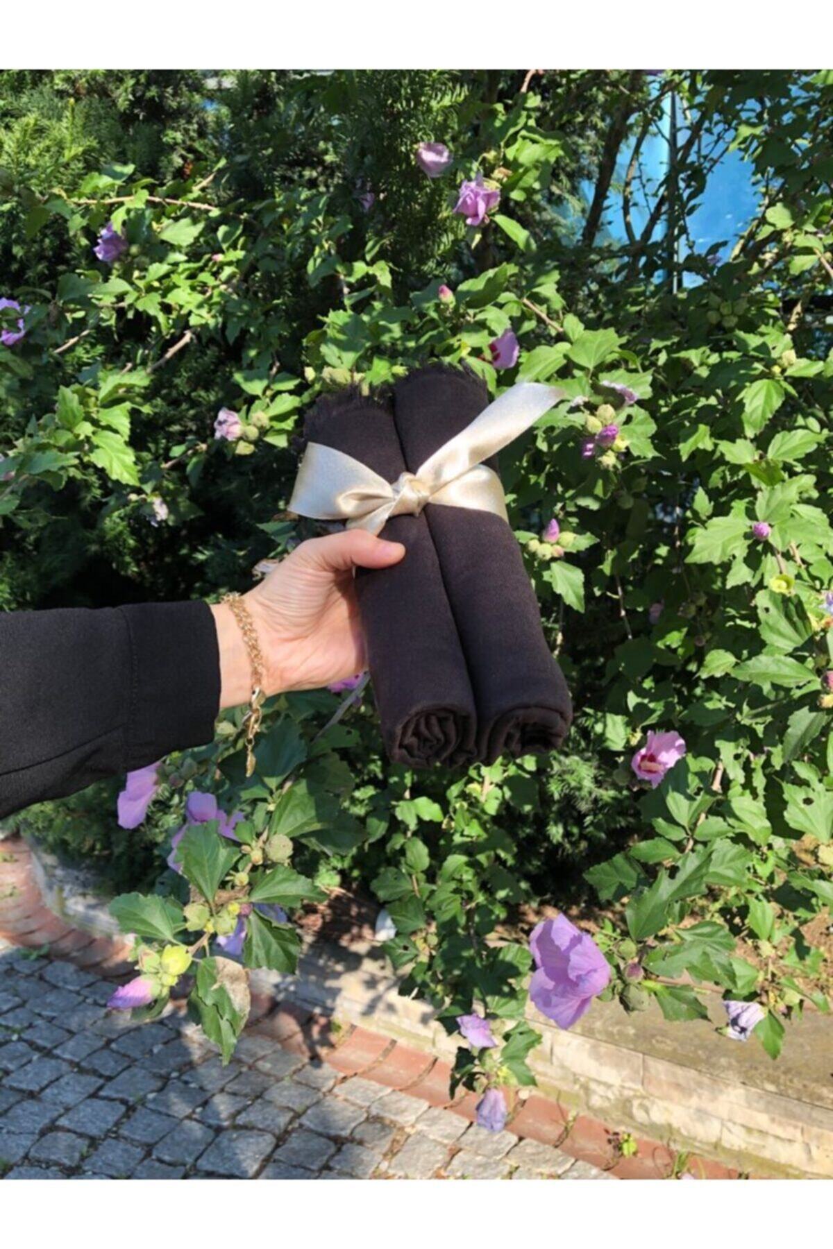 Şenkardeş Anne & Bebek & Çocuk 2'li Pamuk Şal Kahverengi