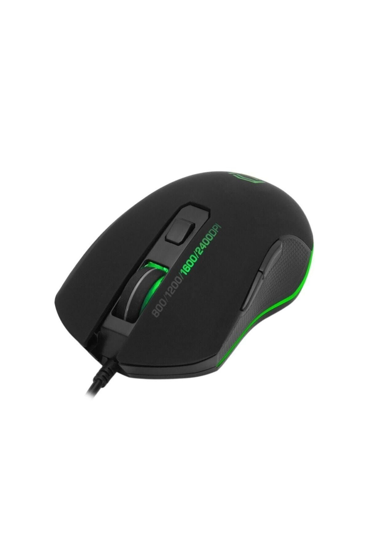 FRISBY Fm-g3315k Usb Led Aydınlatmalı 2400dpi Gaming Optic Siyah Mouse