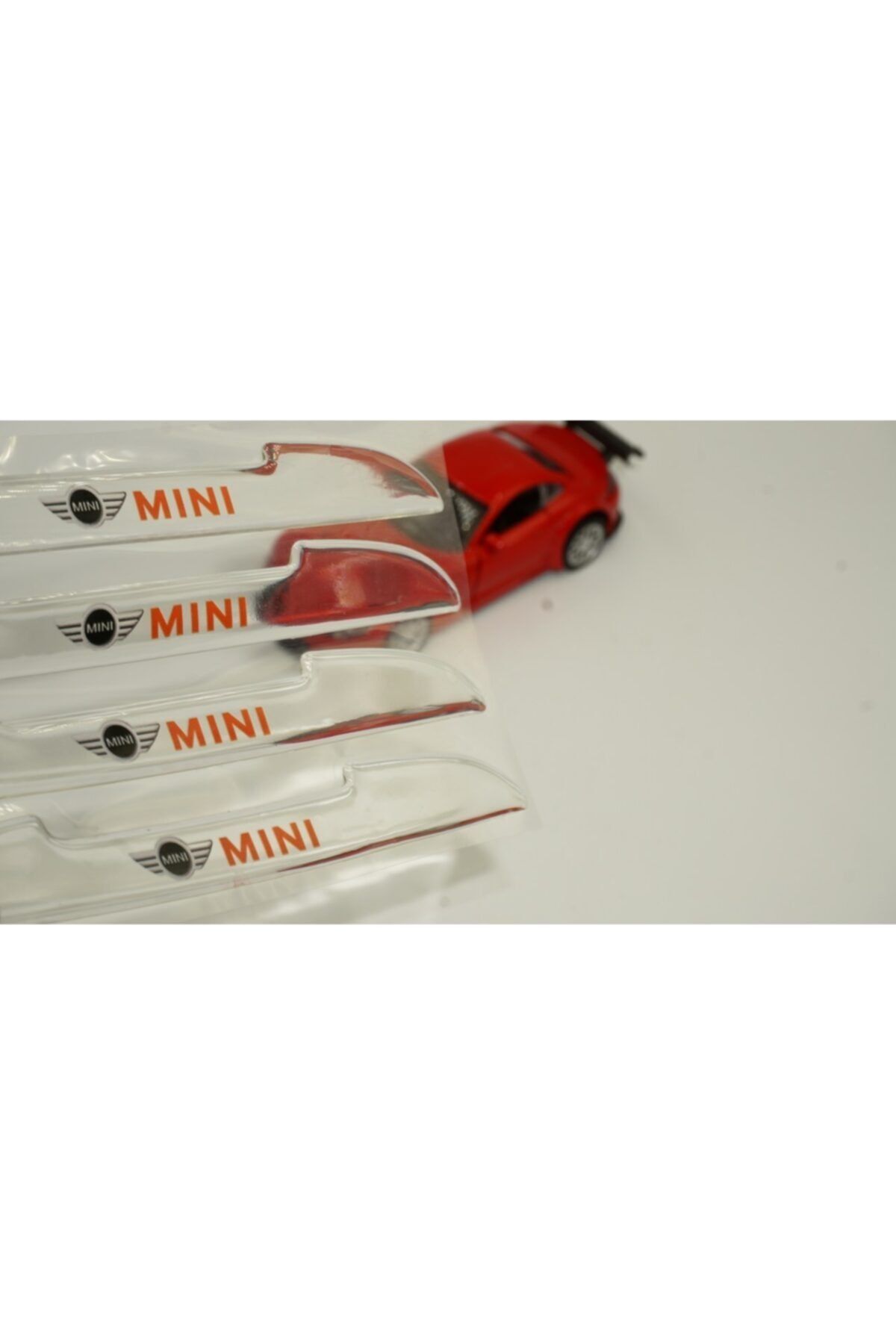 Mini Cooper Logo Kapı Kenarı Koruma Şeffaf Kauçuk 3m Band New Style