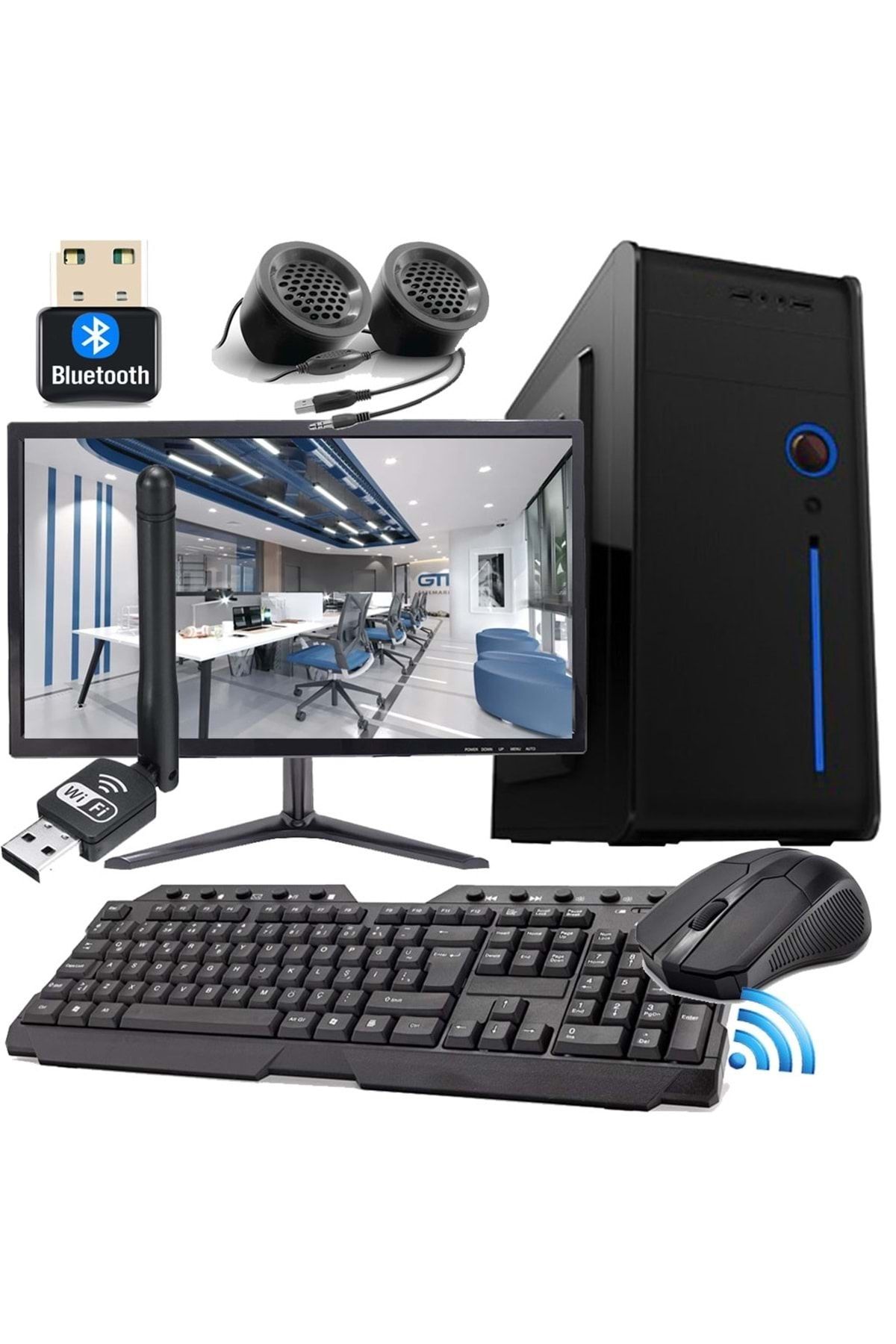 WARBOX Ofis I5-2400 8gb Ram 120gb Ssd 18.5\