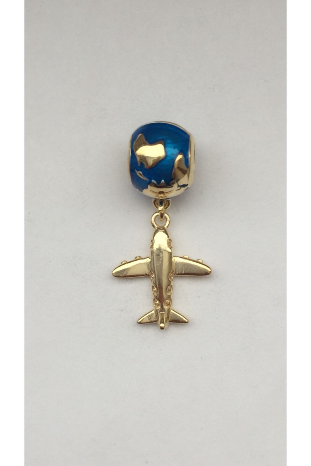 CHARM TO CHARM Pandora Bilekliklerine Uyumlu Gold Charm